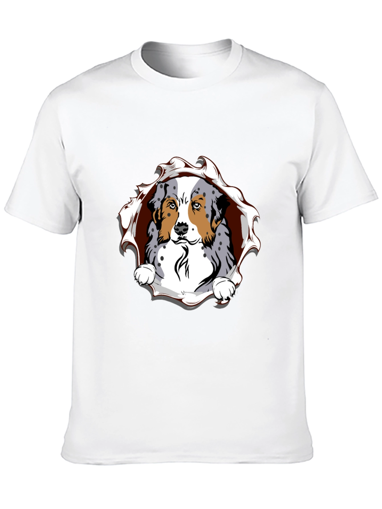 Dog Peek-a-Boo Graphic Tee