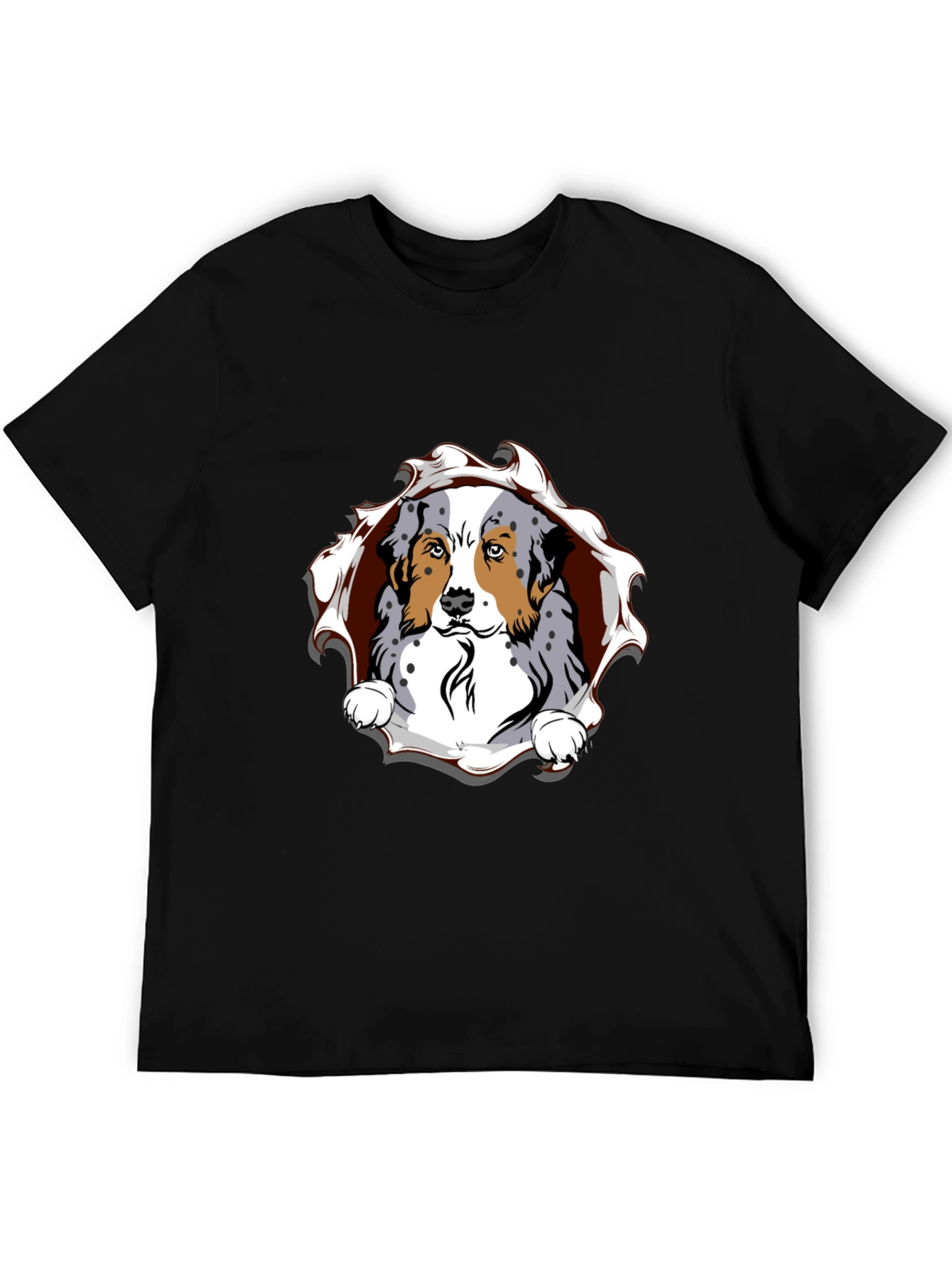 Dog Peek-a-Boo Graphic Tee