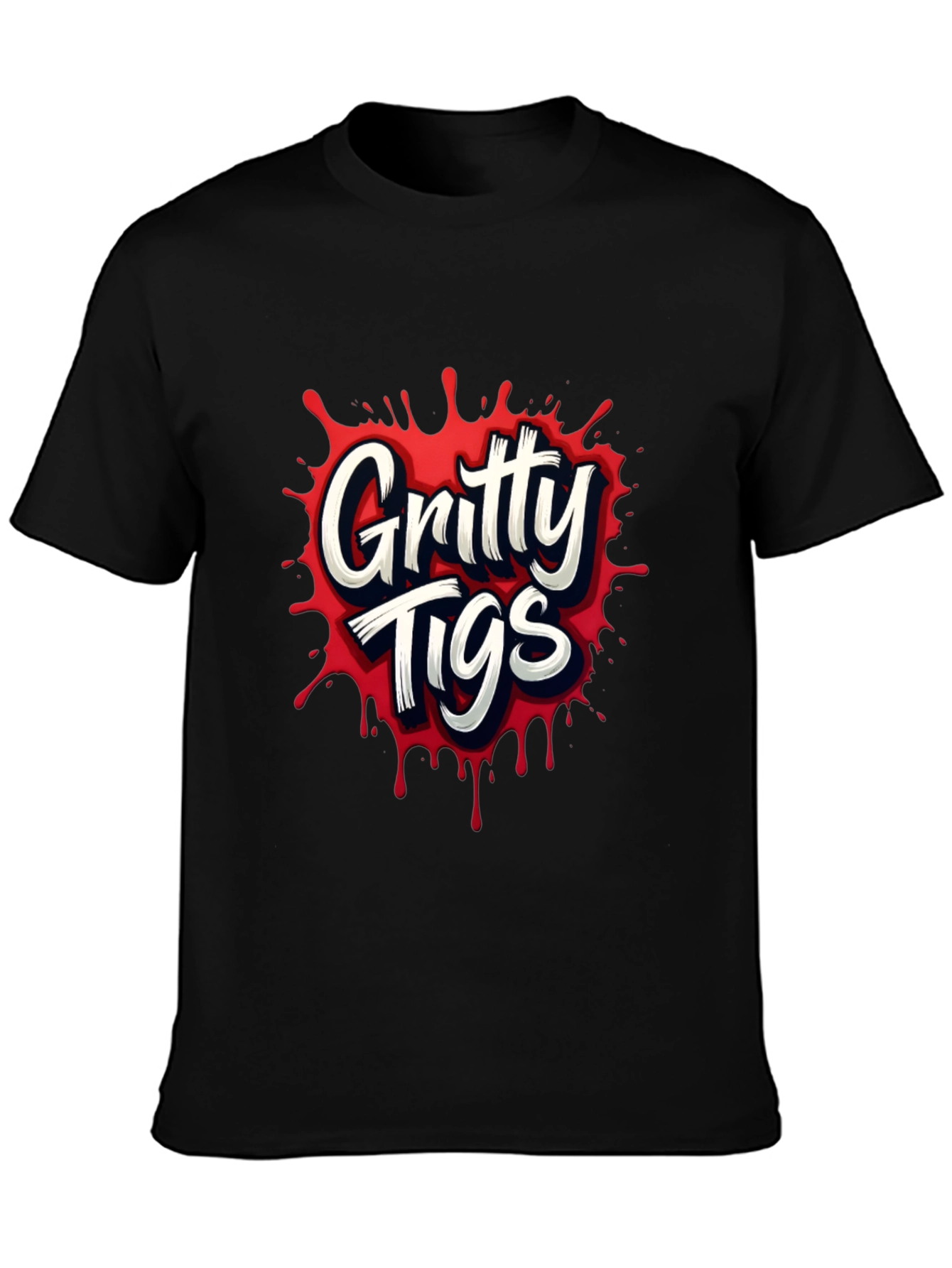 Gritty Tigs Graphic Tee - Bold Style