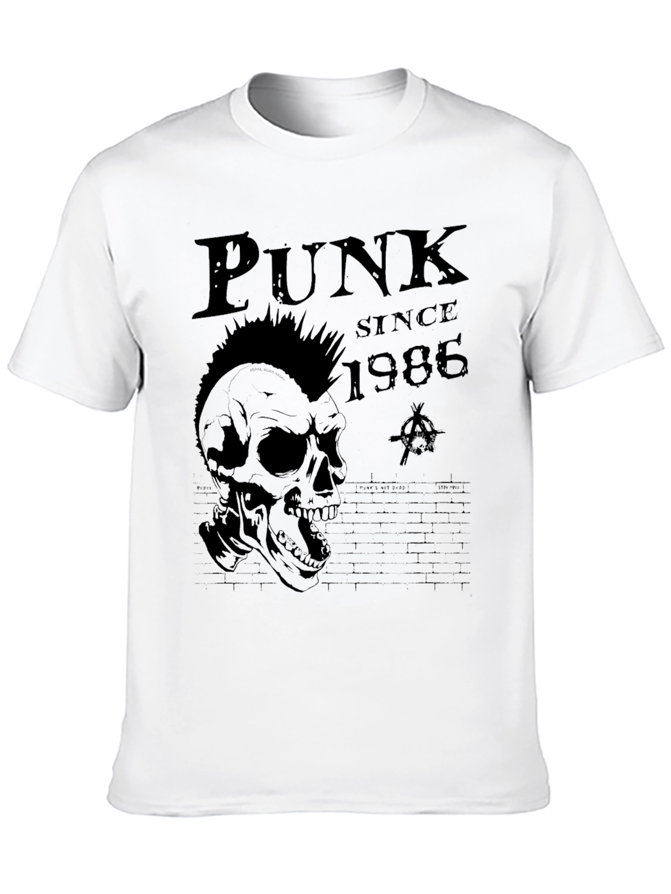 Punk Since 1986 Skull Graphic T-Shirt