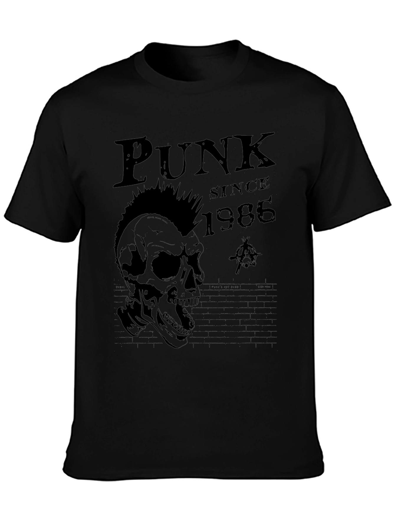 Punk Since 1986 Skull Graphic T-Shirt