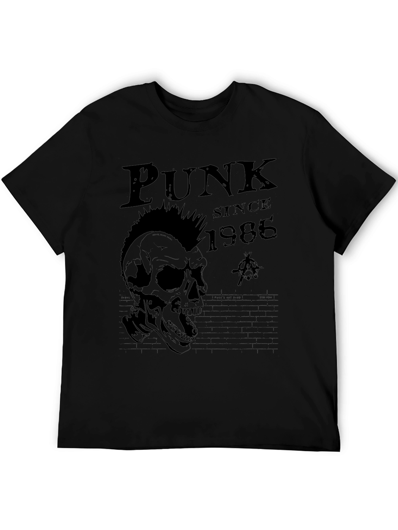 Punk Since 1986 Skull Graphic T-Shirt
