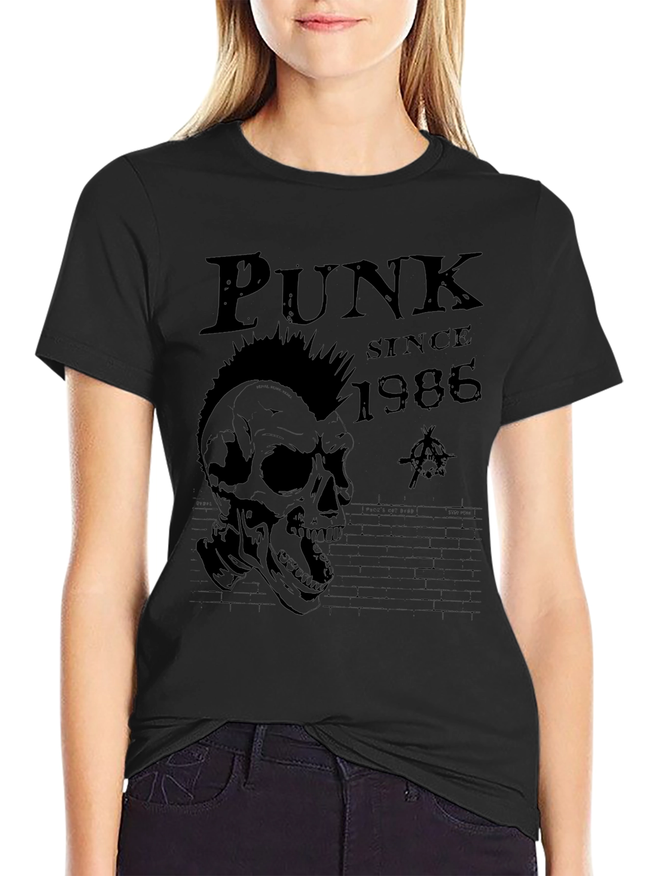 Punk Since 1986 Skull Graphic T-Shirt