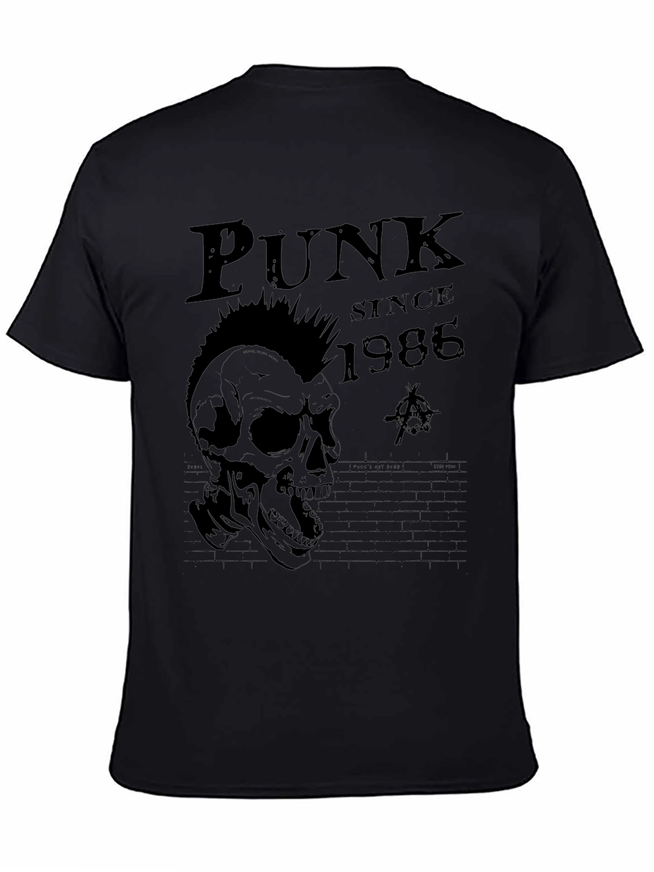 Punk Since 1986 Skull Graphic T-Shirt