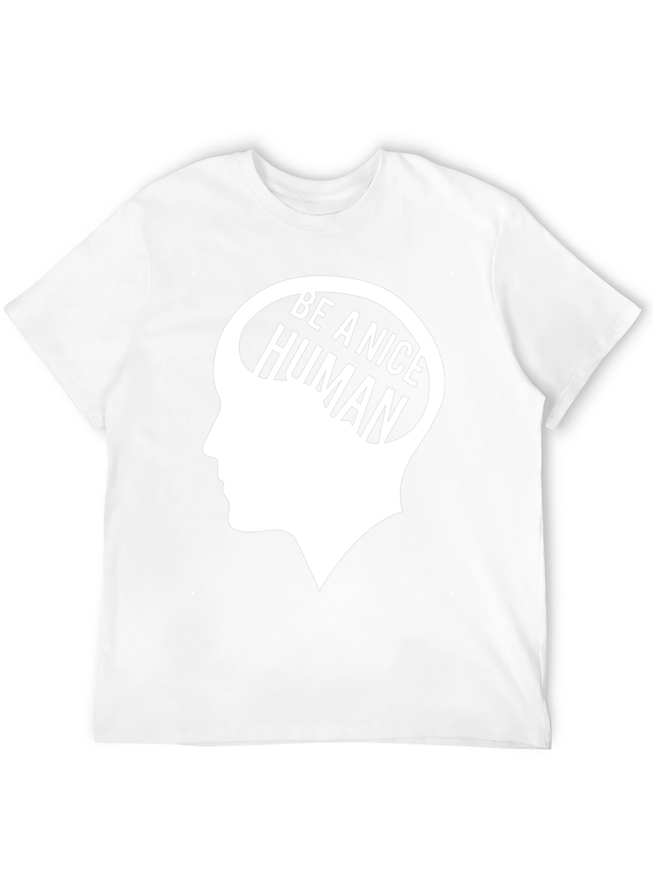 Be A Nice Human Black T-Shirt