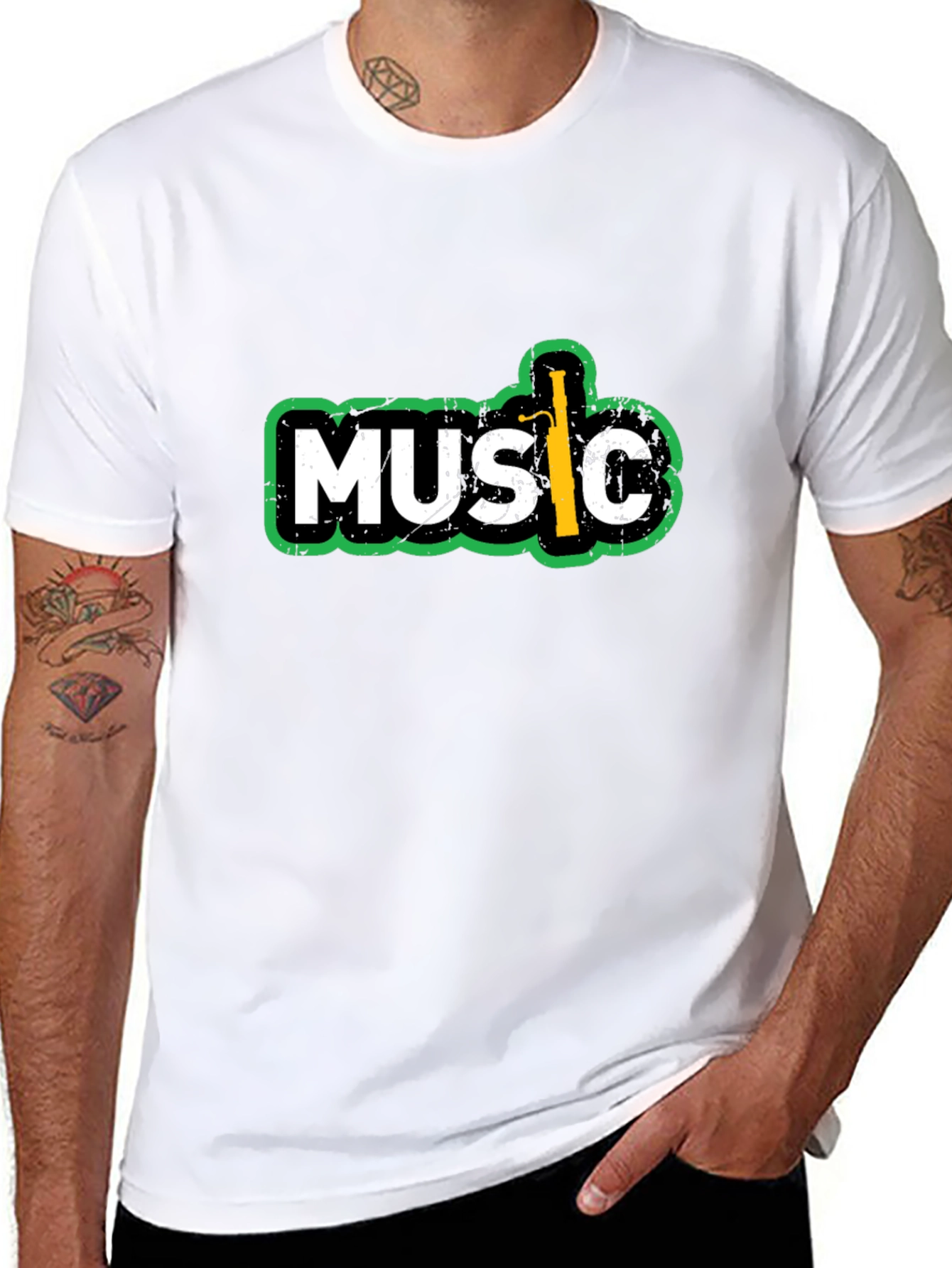 Music T-Shirt - Reed Instrument Graphic Tee