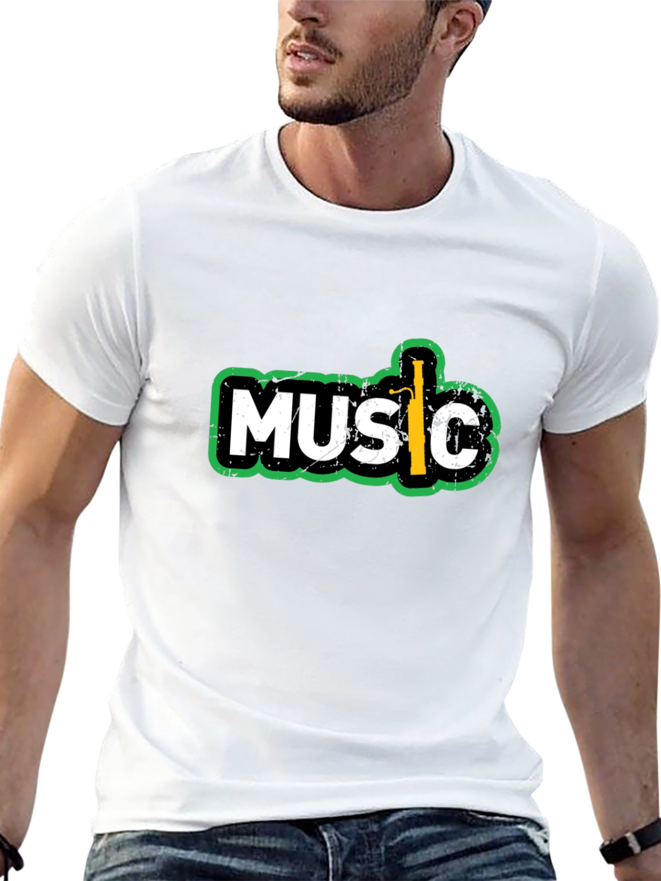 Music T-Shirt - Reed Instrument Graphic Tee