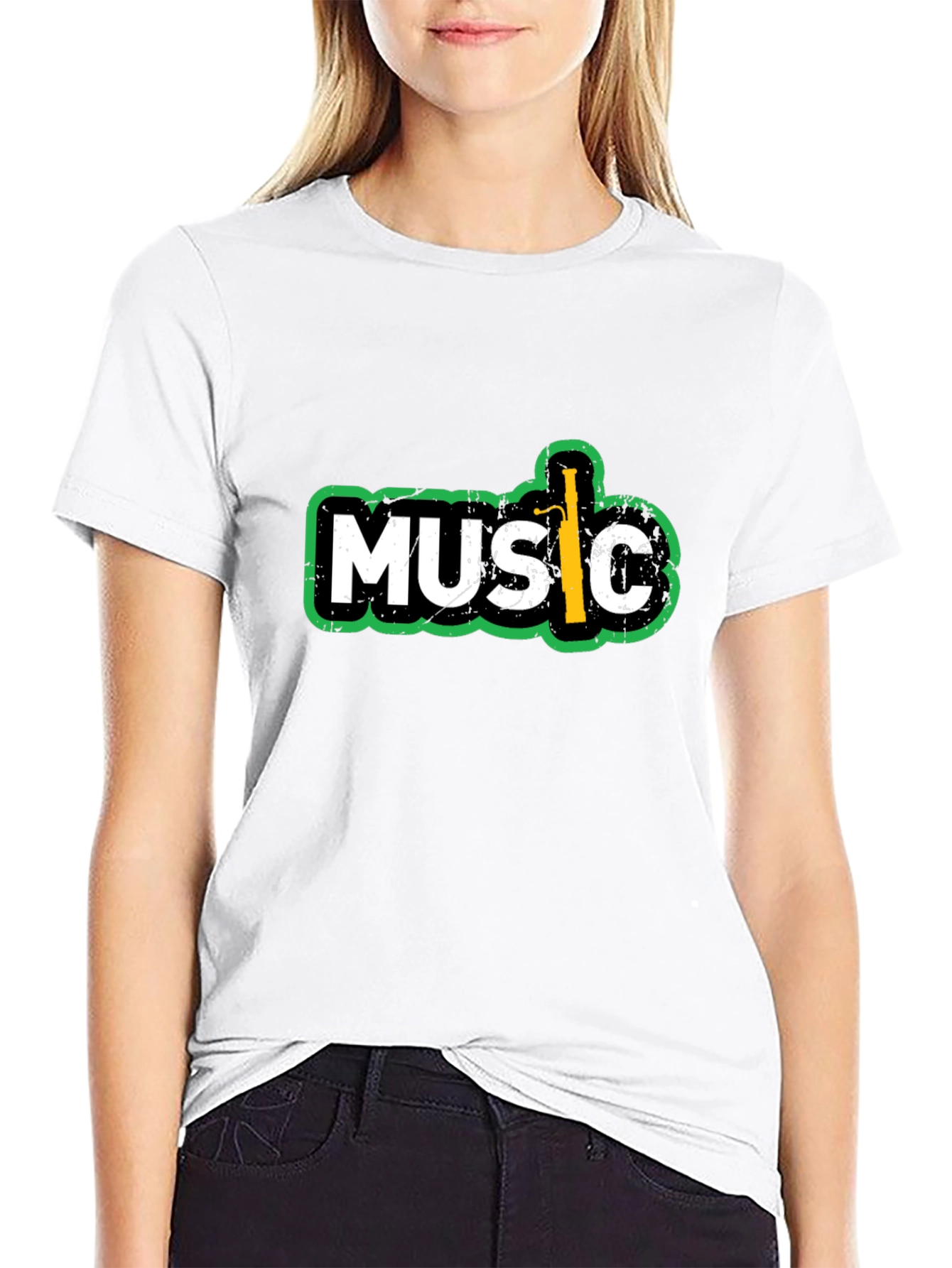 Music T-Shirt - Reed Instrument Graphic Tee