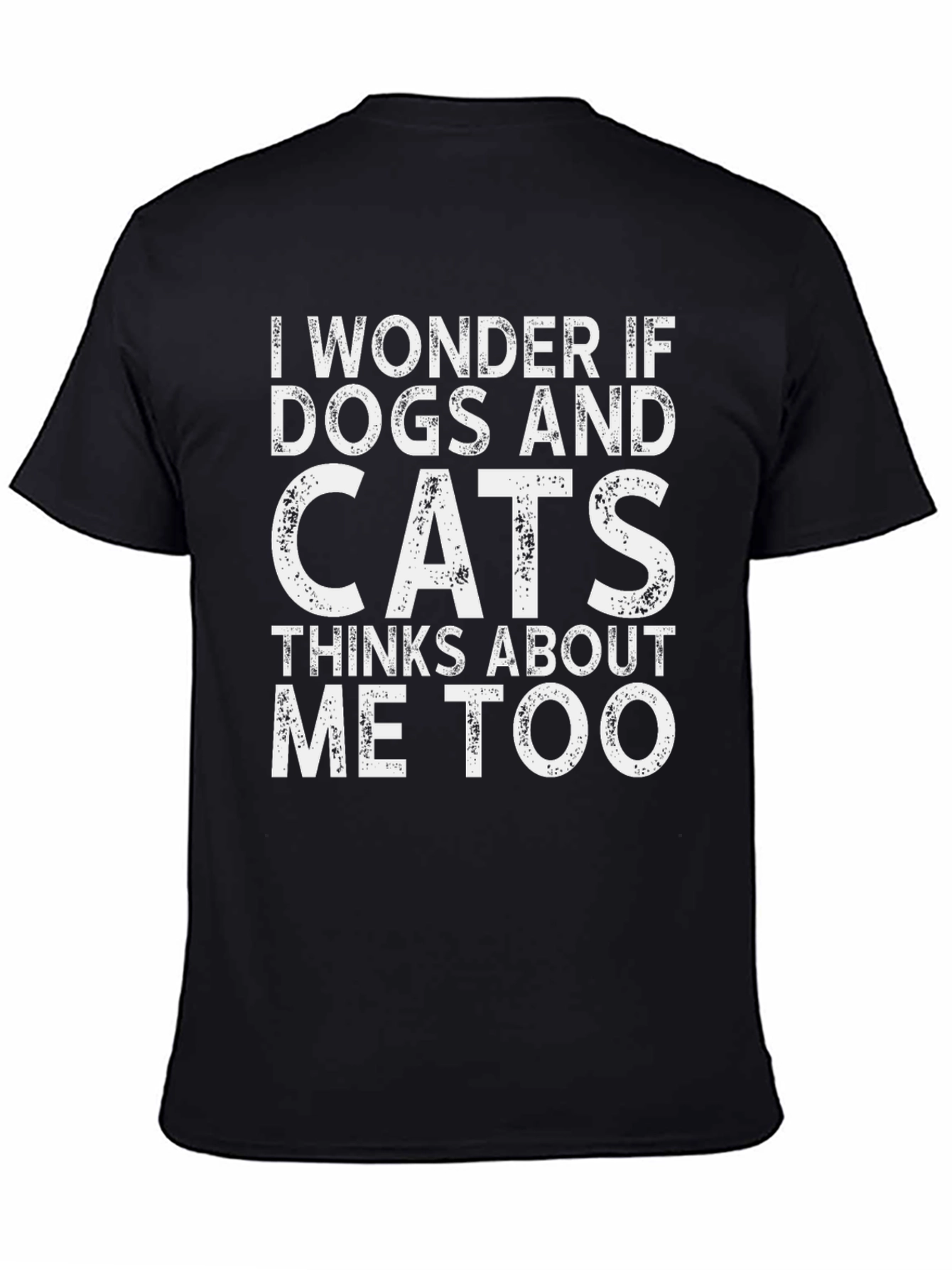 Dogs and Cats T-Shirt Funny Pet Lover Tee