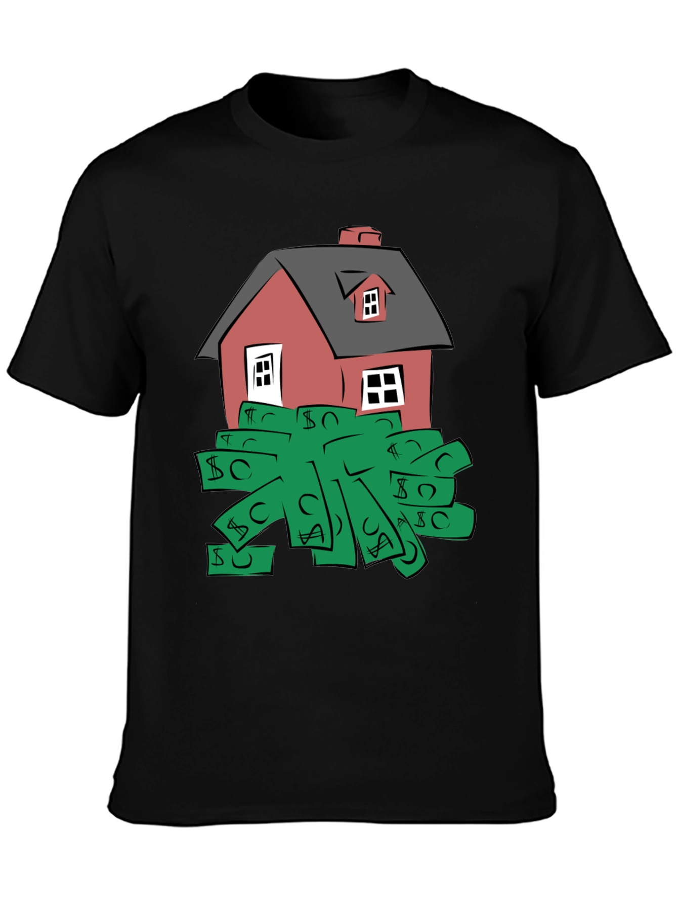 House Money Graphic Tee - Black