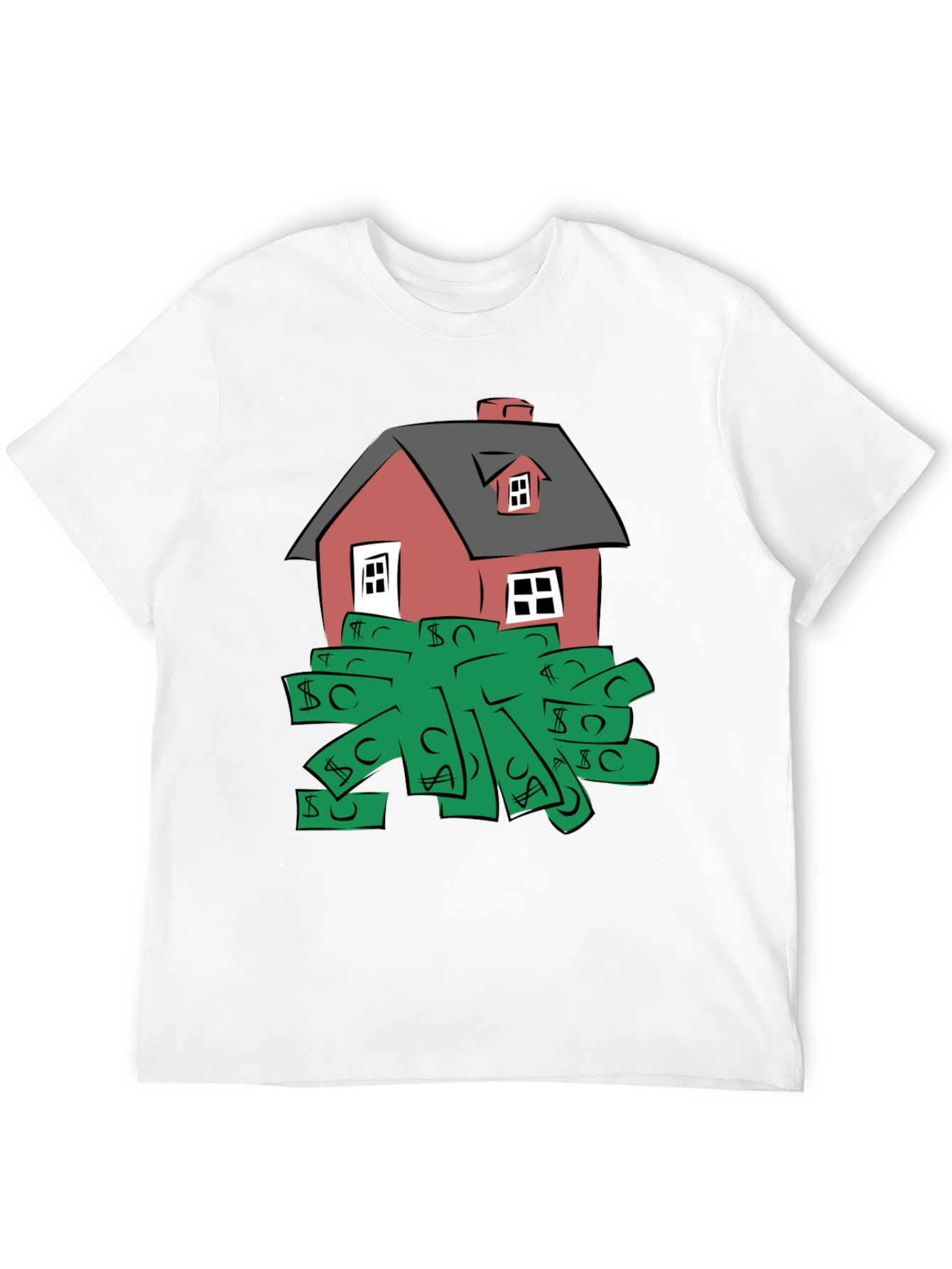 House Money Graphic Tee - Black
