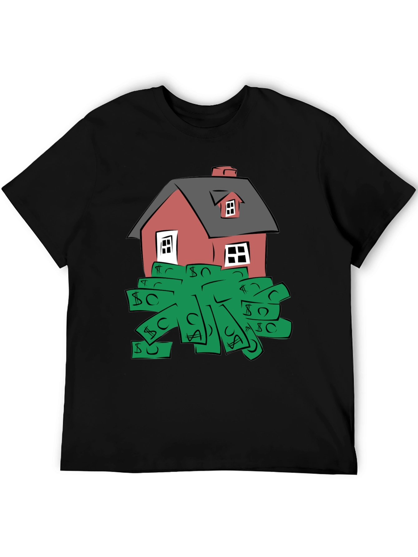 House Money Graphic Tee - Black