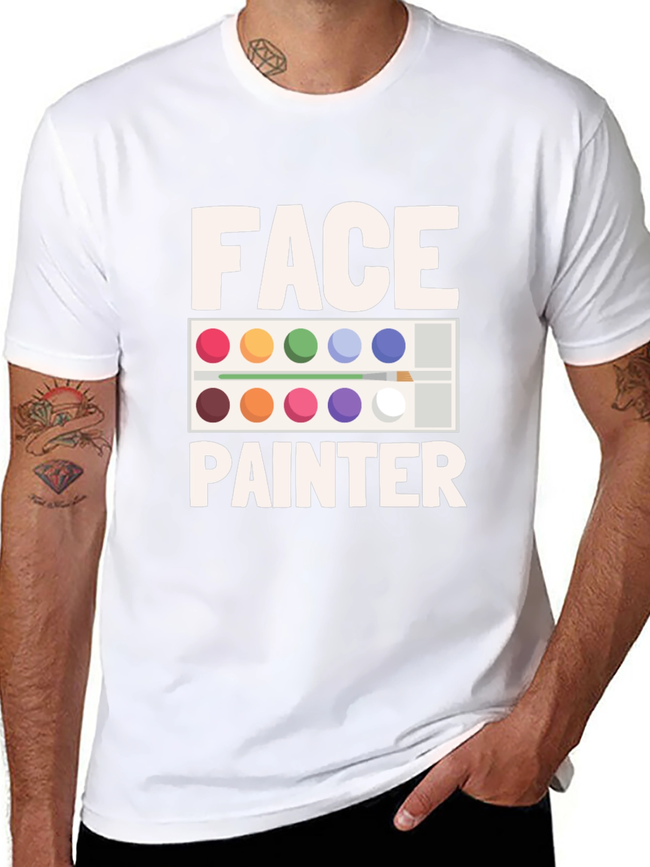 Face Painter Graphic Tee