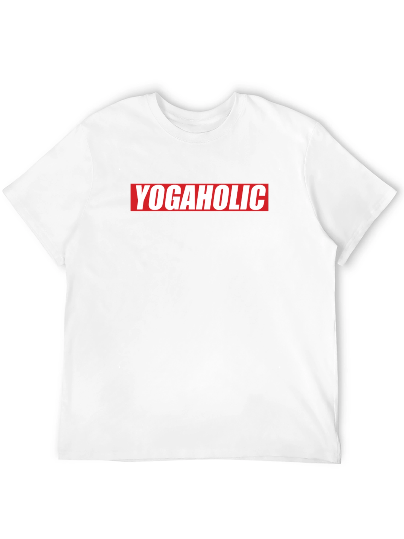 Yogaholic Graphic Tee - Black