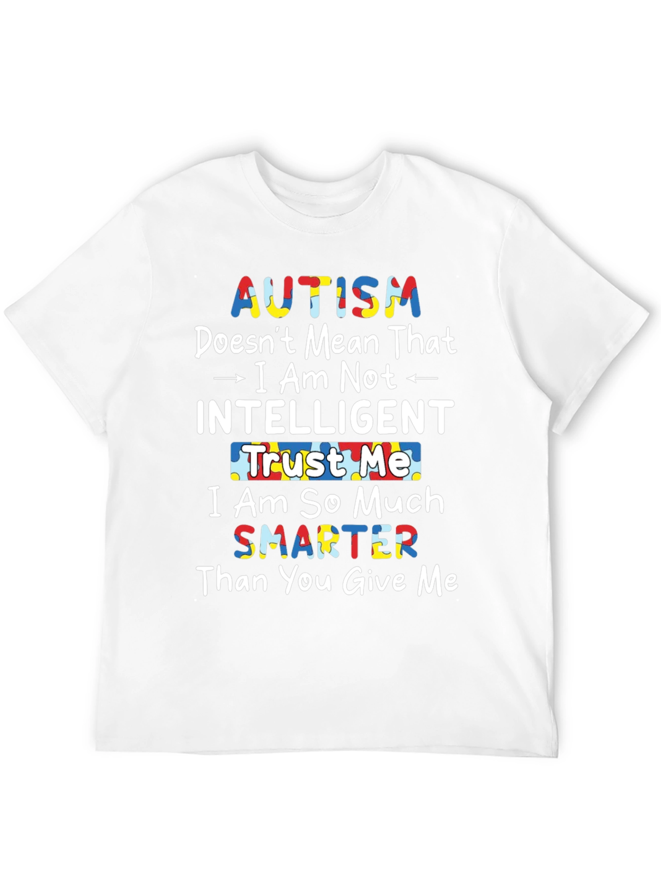 Autism Awareness T-Shirt - Intelligent Smarter Design