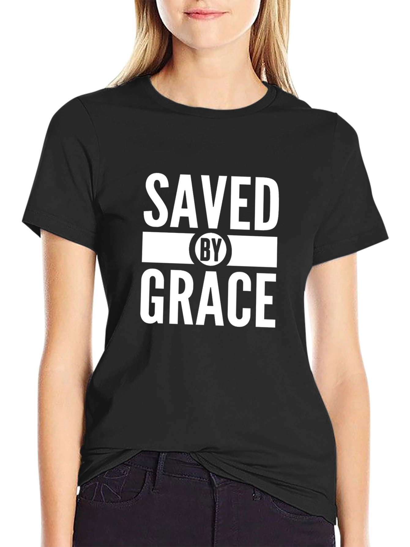 Saved By Grace Christian T-Shirt
