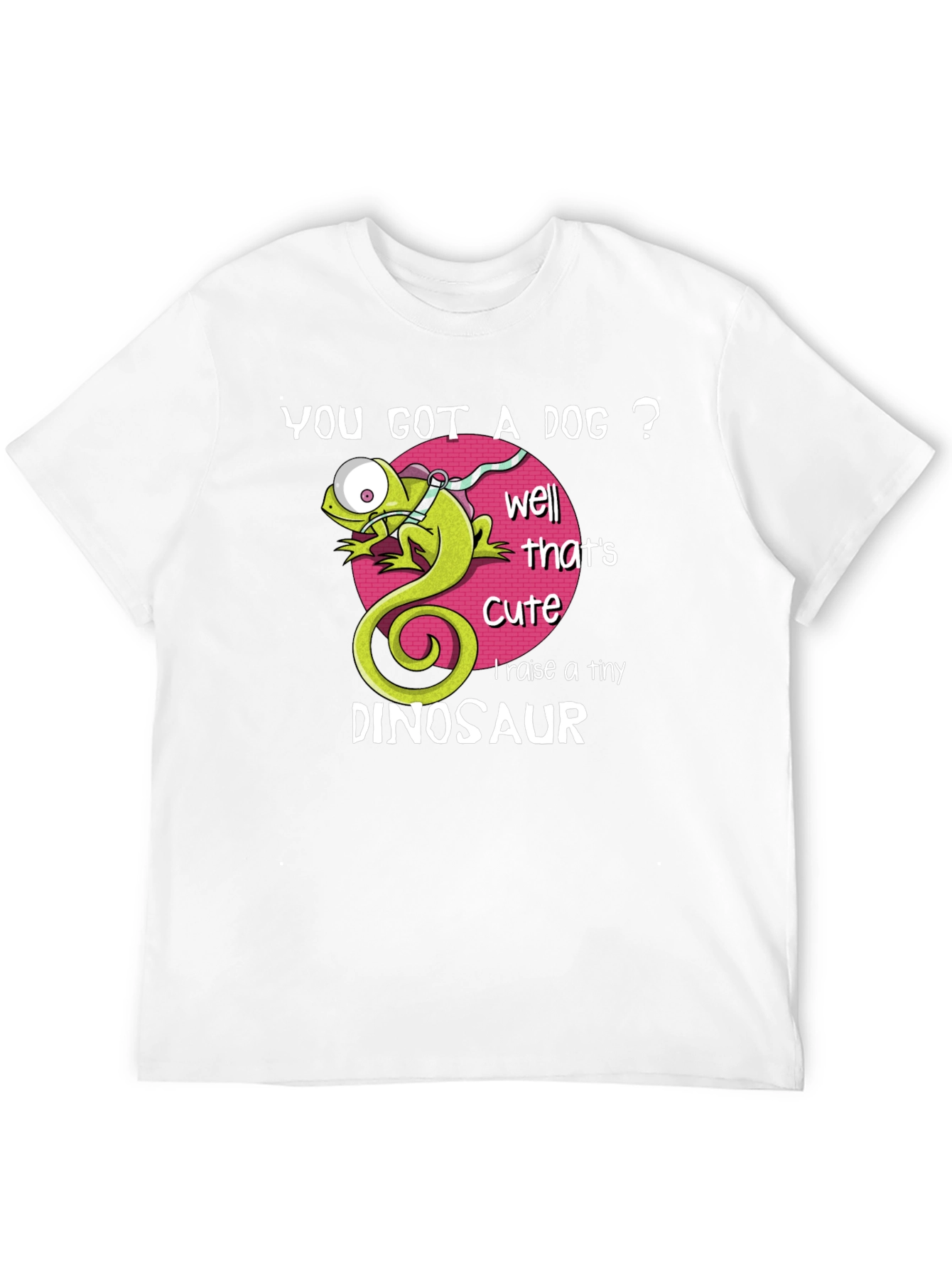 Funny Tiny Dinosaur Graphic T-Shirt