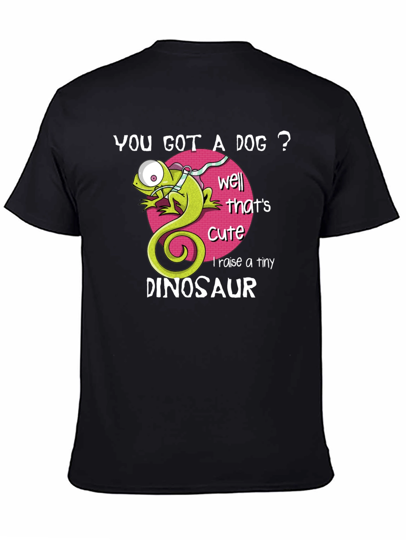Funny Tiny Dinosaur Graphic T-Shirt