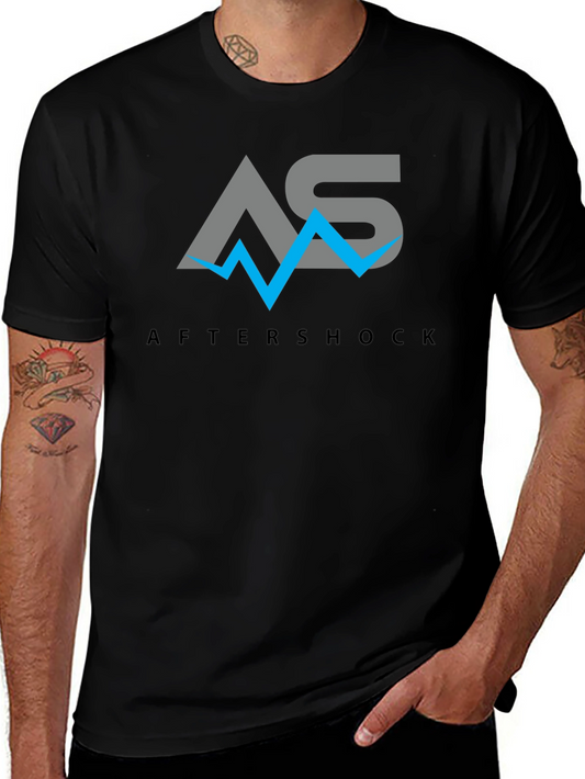 Aftershock Logo Graphic Black Tee