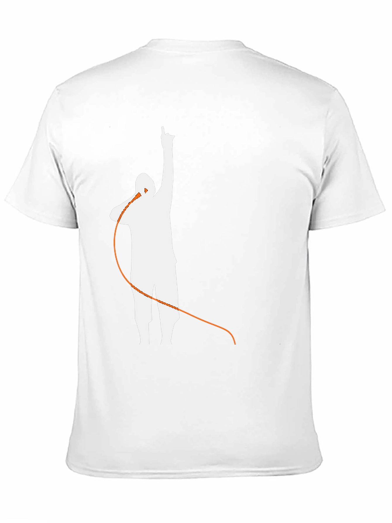 Retro Music Silhouette Graphic Tee