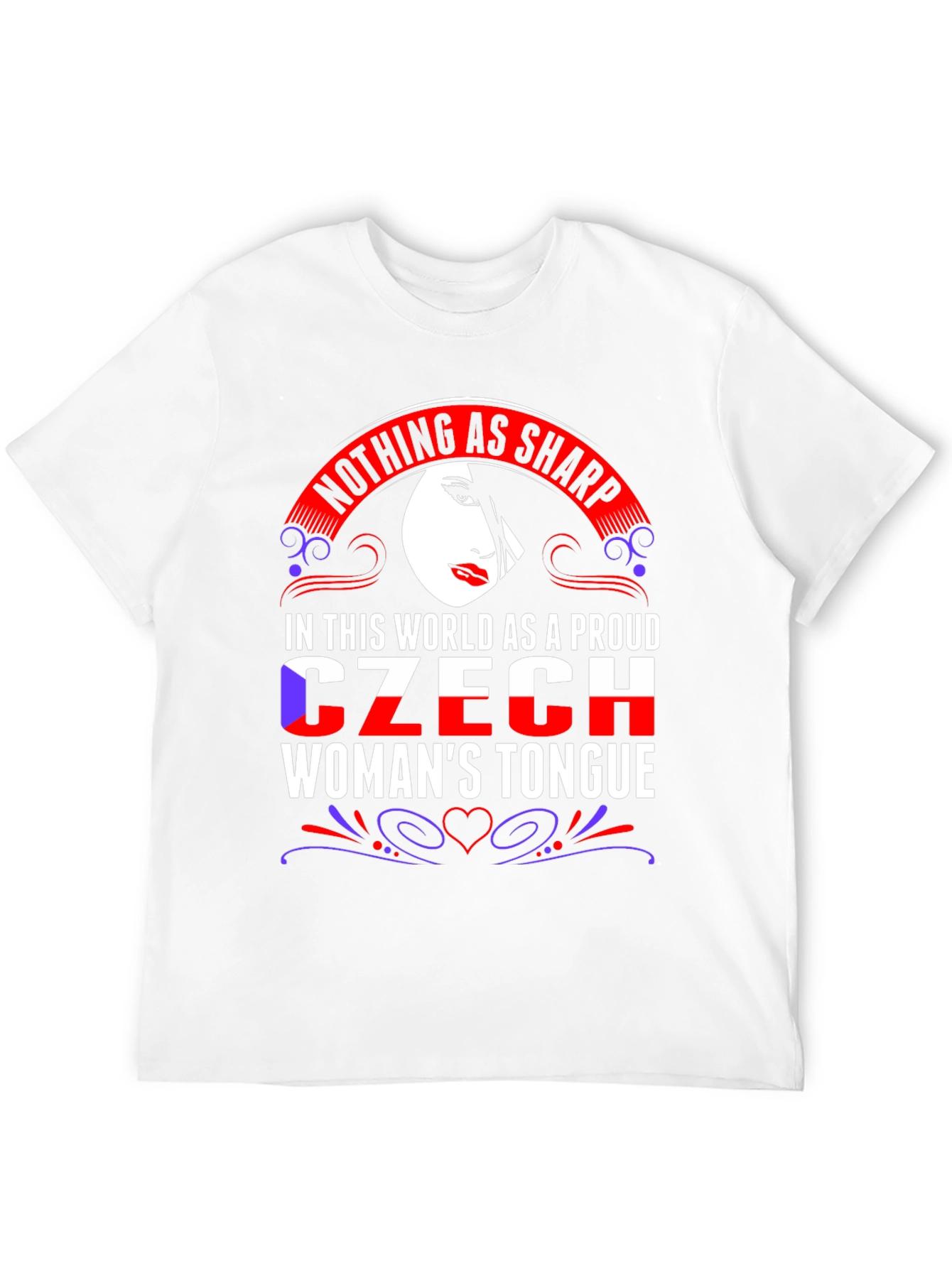 Proud Czech Womans Tongue T-Shirt