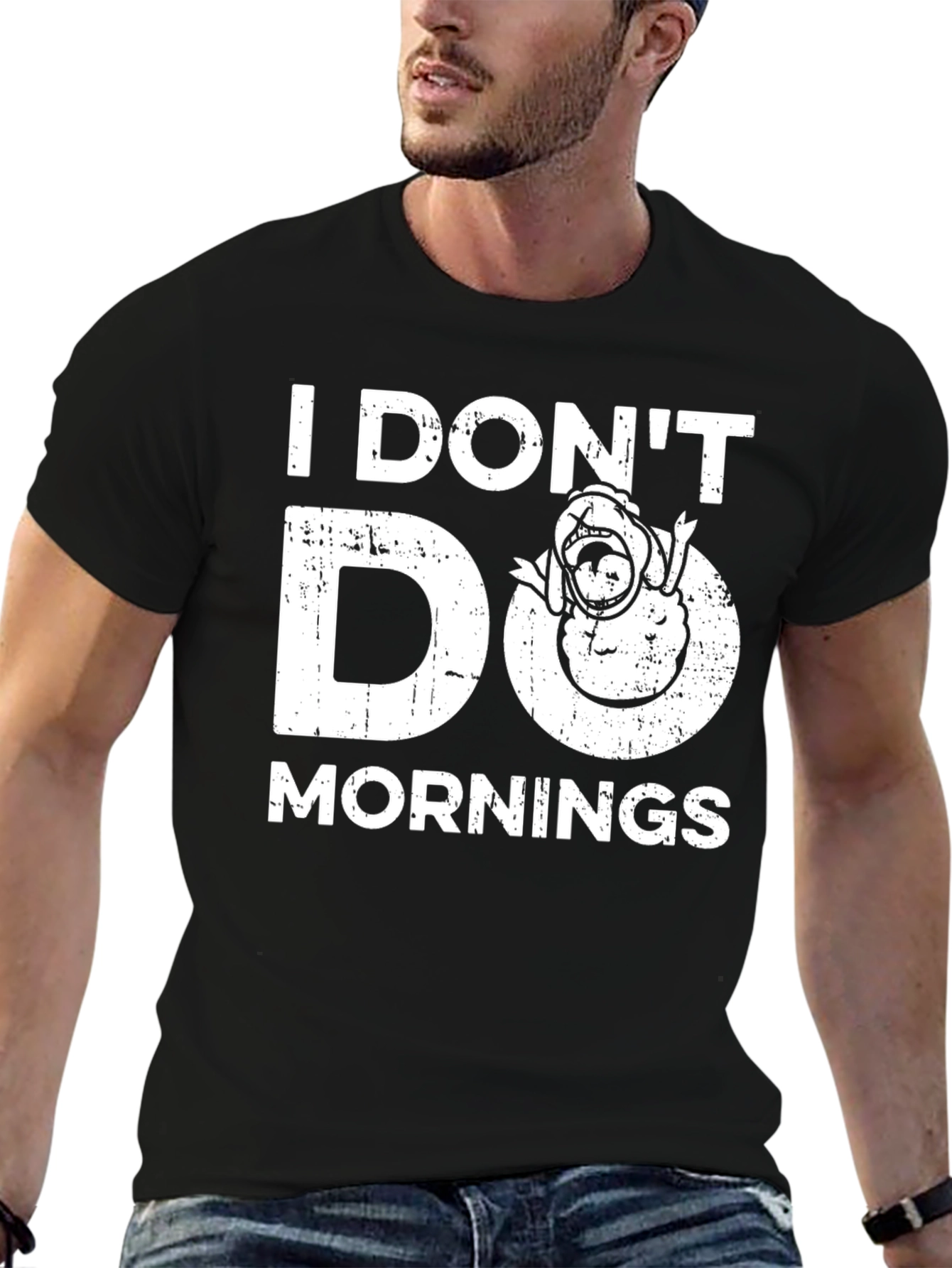 I Dont Do Mornings Graphic T-Shirt