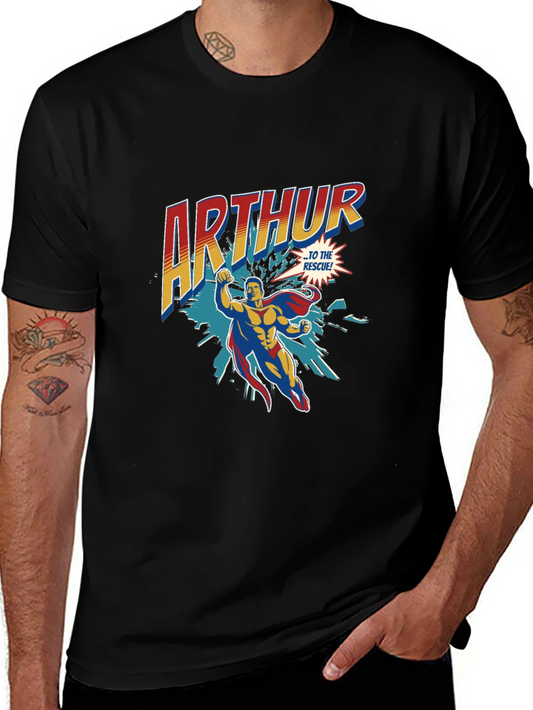 Arthur Superhero Graphic Tee - Bold & Stylish