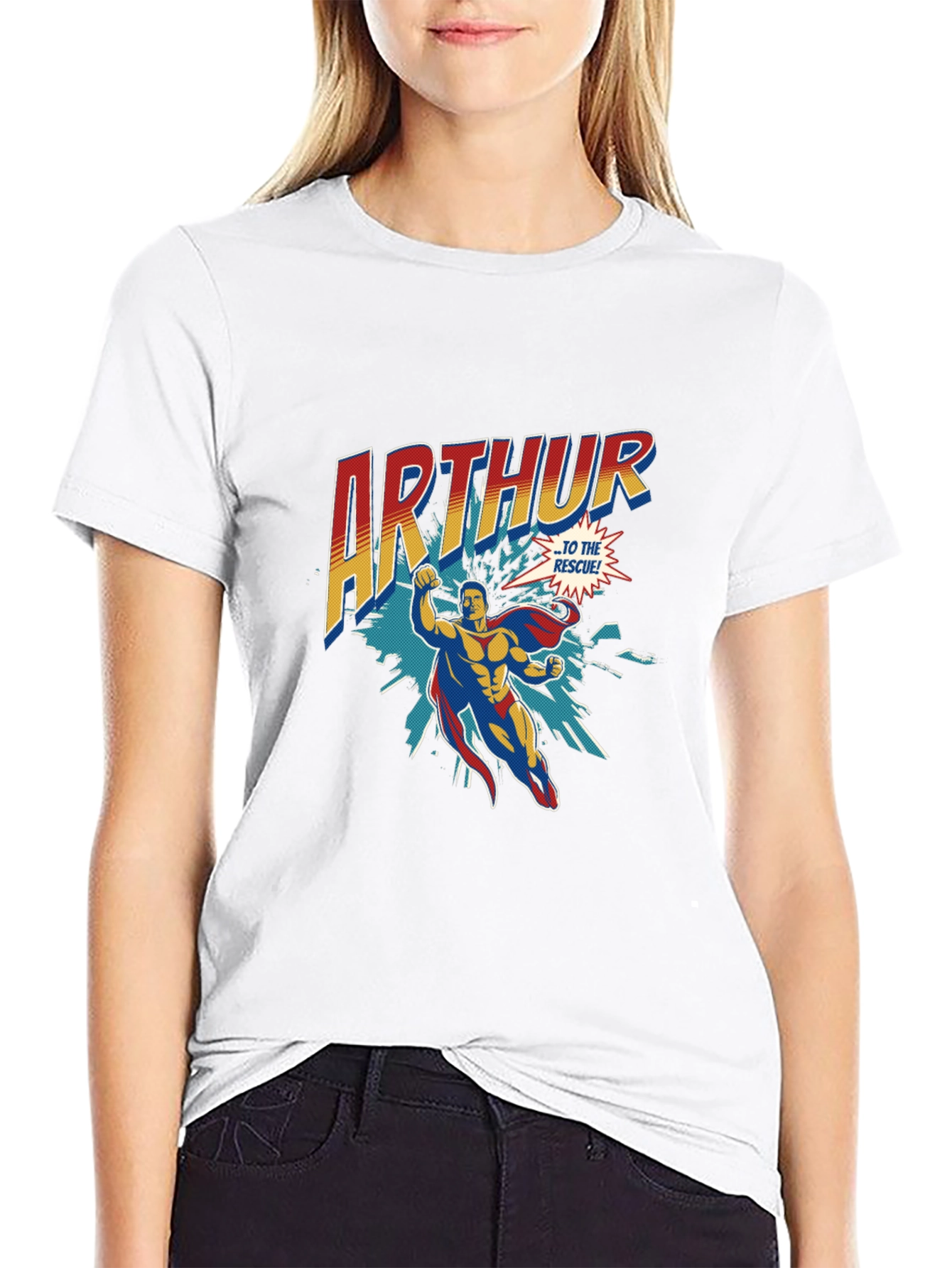 Arthur Superhero Graphic Tee - Bold & Stylish