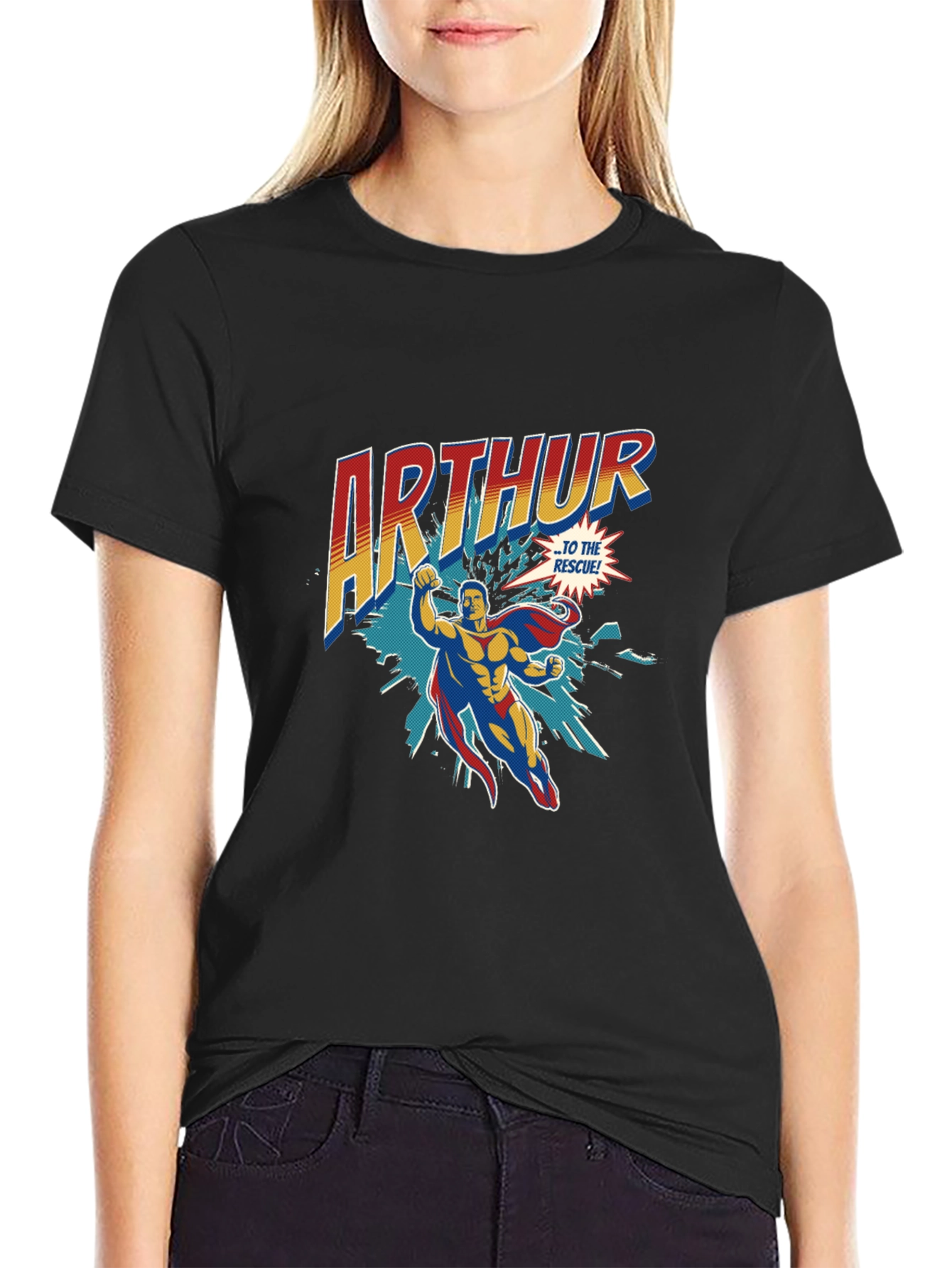 Arthur Superhero Graphic Tee - Bold & Stylish