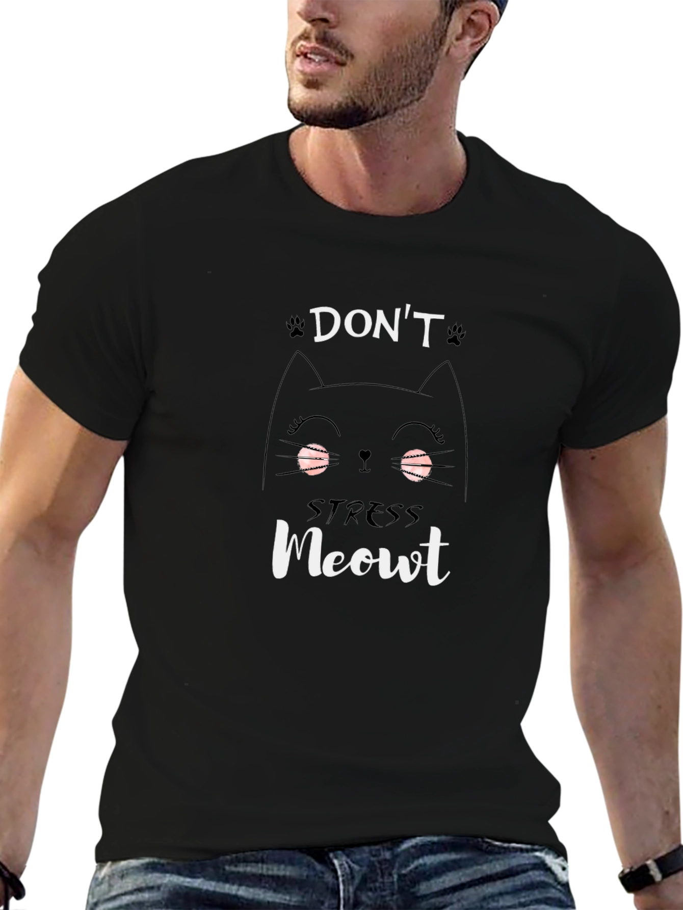 Dont Stress Meowt Graphic Tee