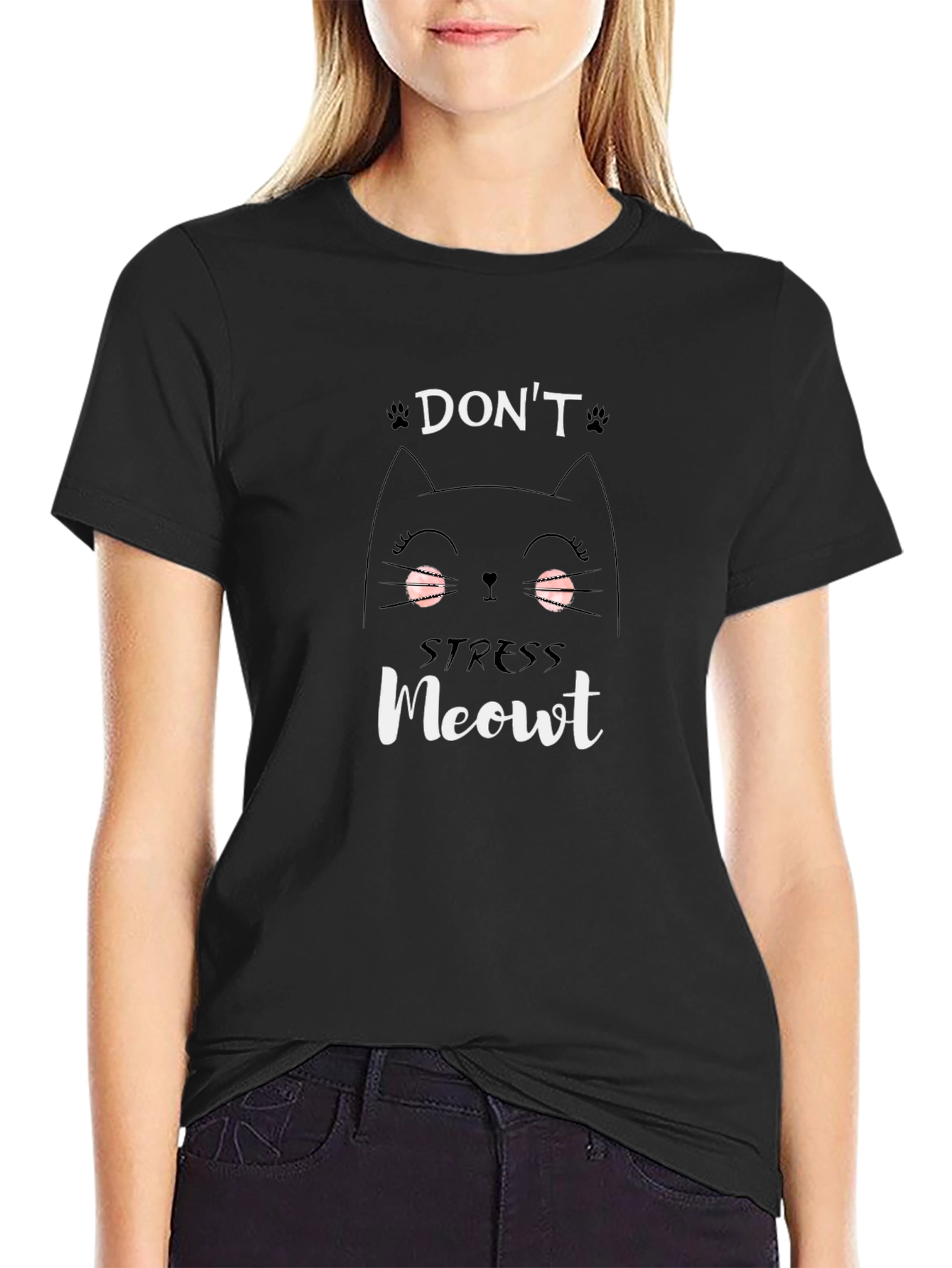Dont Stress Meowt Graphic Tee