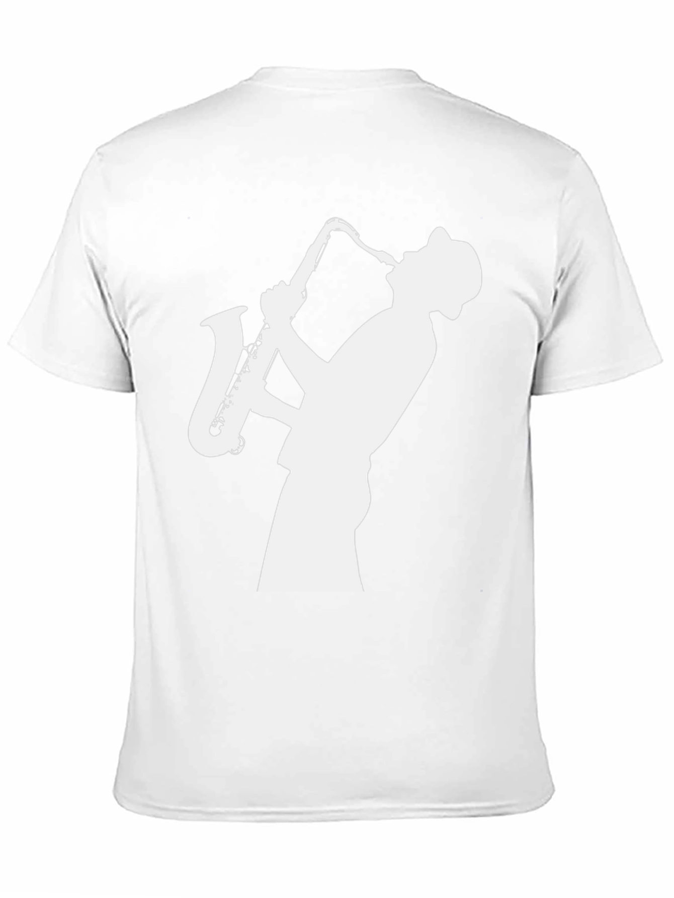 Cool Saxophone Player Graphic Tee - Stylish Musician T-Shirt