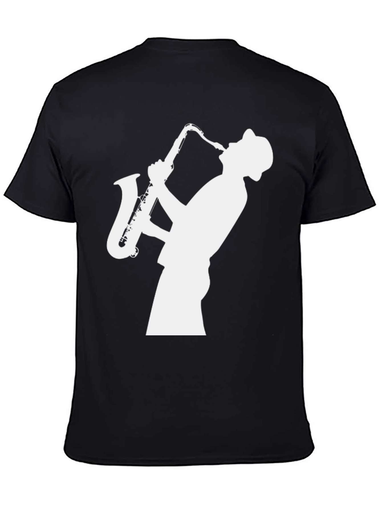 Cool Saxophone Player Graphic Tee - Stylish Musician T-Shirt