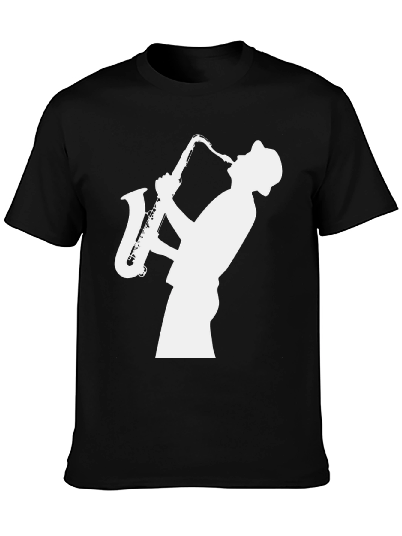 Cool Saxophone Player Graphic Tee - Stylish Musician T-Shirt