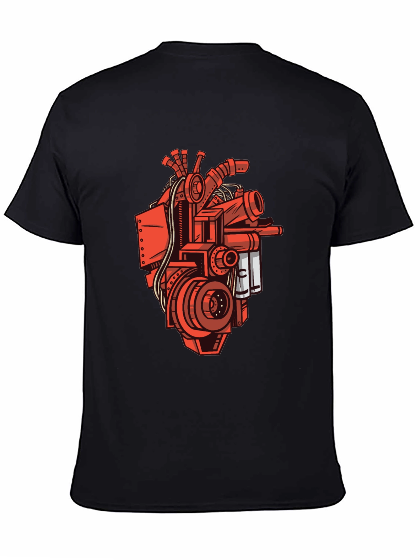 Mechanical Heart Graphic T-Shirt