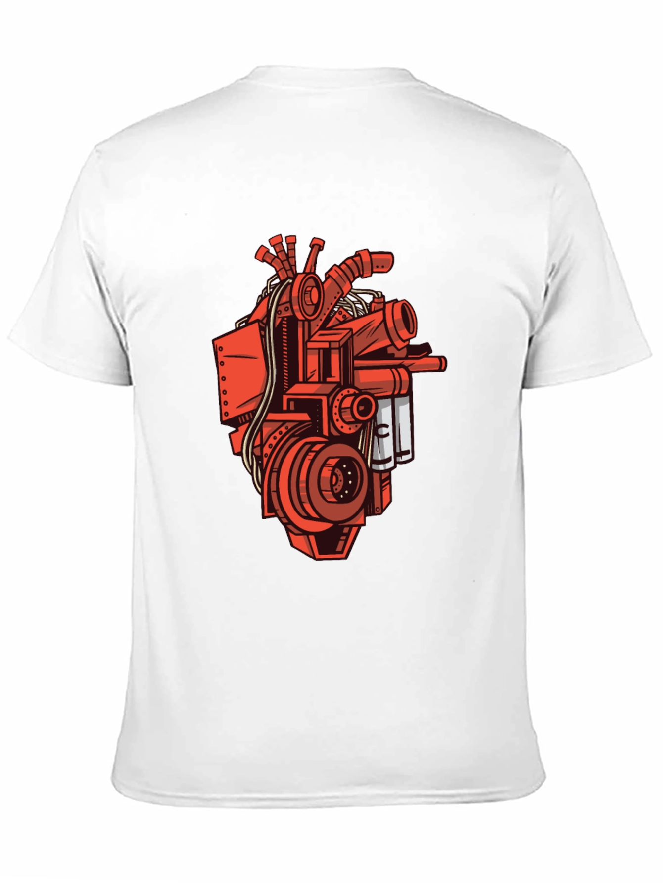 Mechanical Heart Graphic T-Shirt