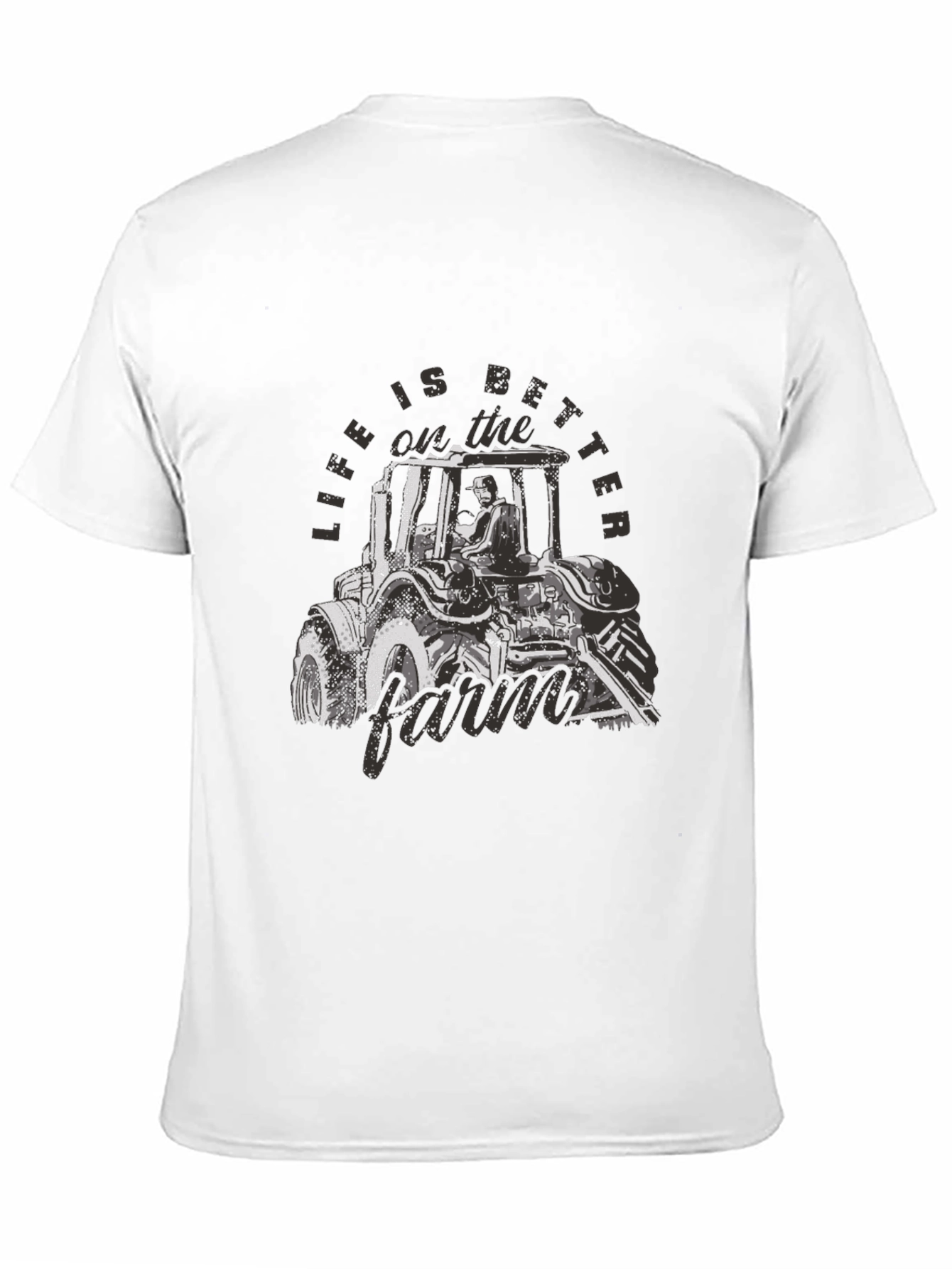 Life is Better on the Farm Black T-Shirt