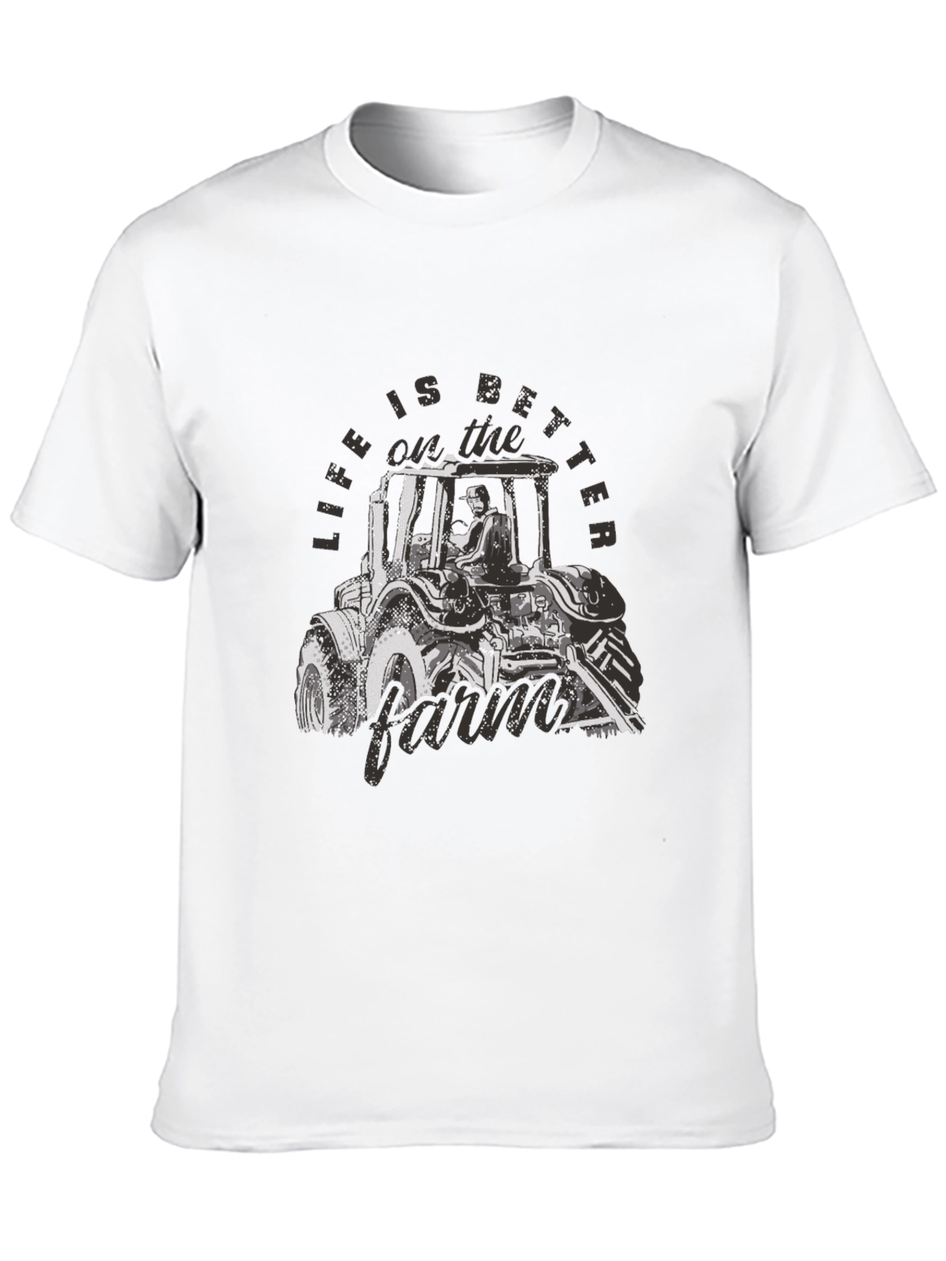 Life is Better on the Farm Black T-Shirt