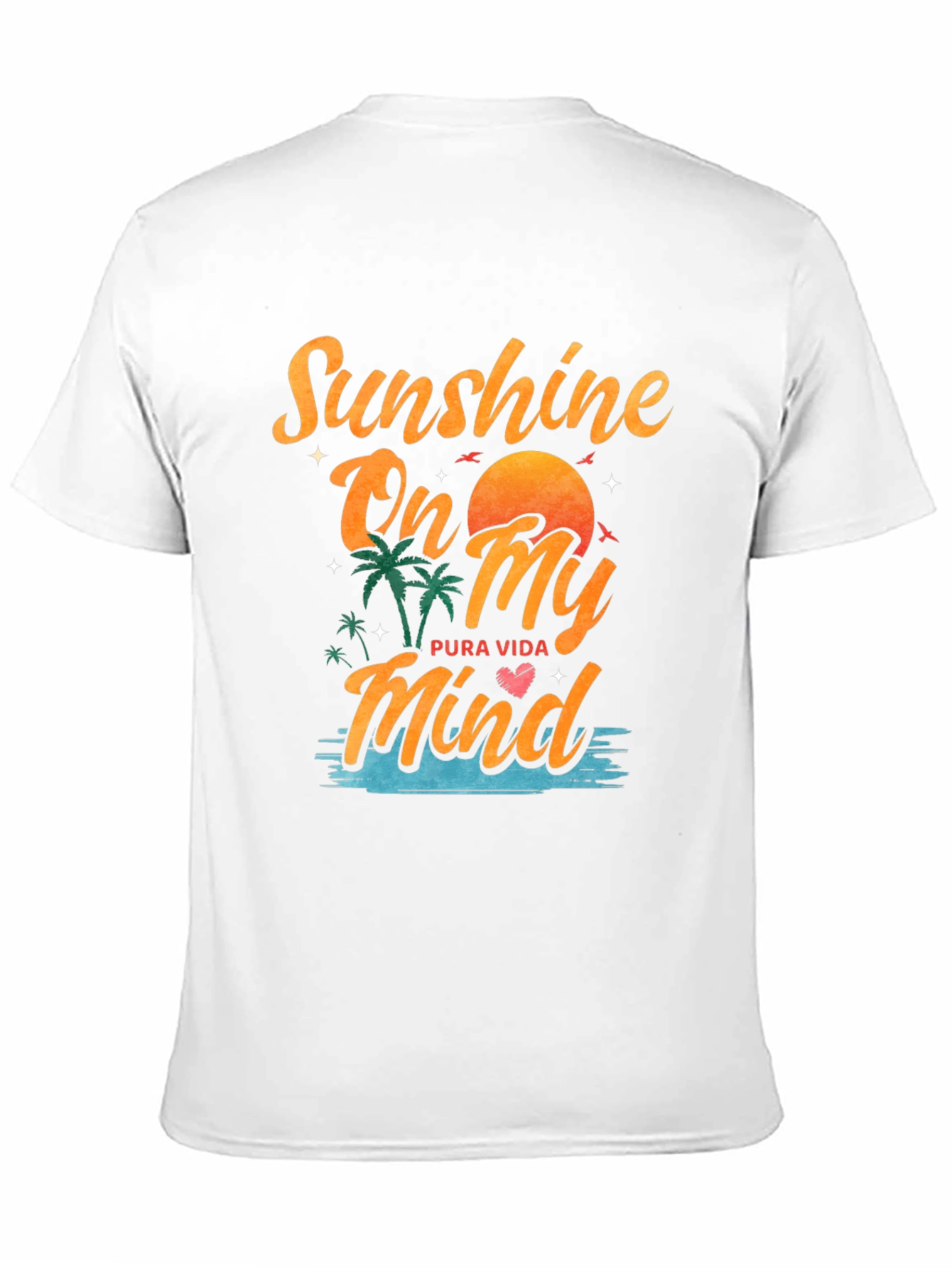 Sunshine On My Mind Black Graphic Tee