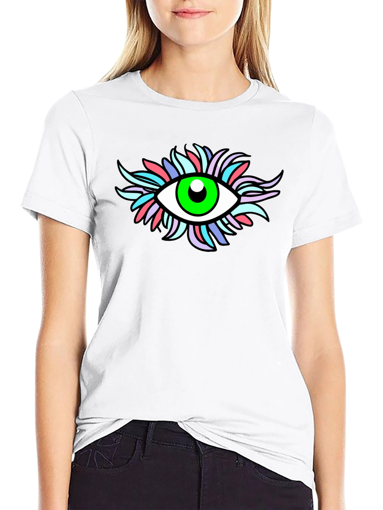 Eye See You Mens Black Tee
