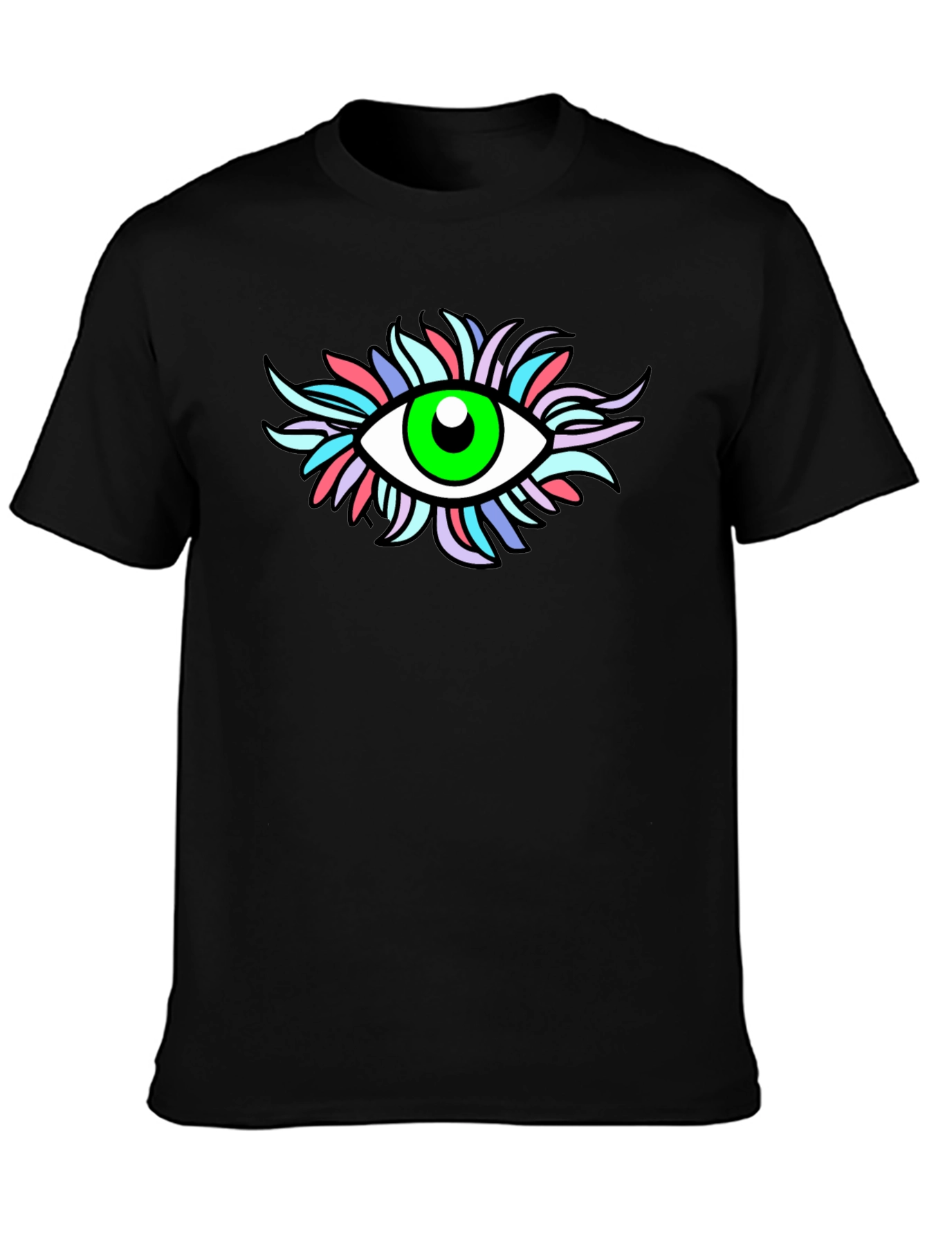 Eye See You Mens Black Tee