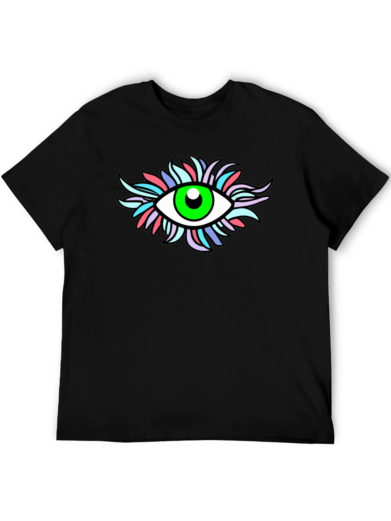 Eye See You Mens Black Tee