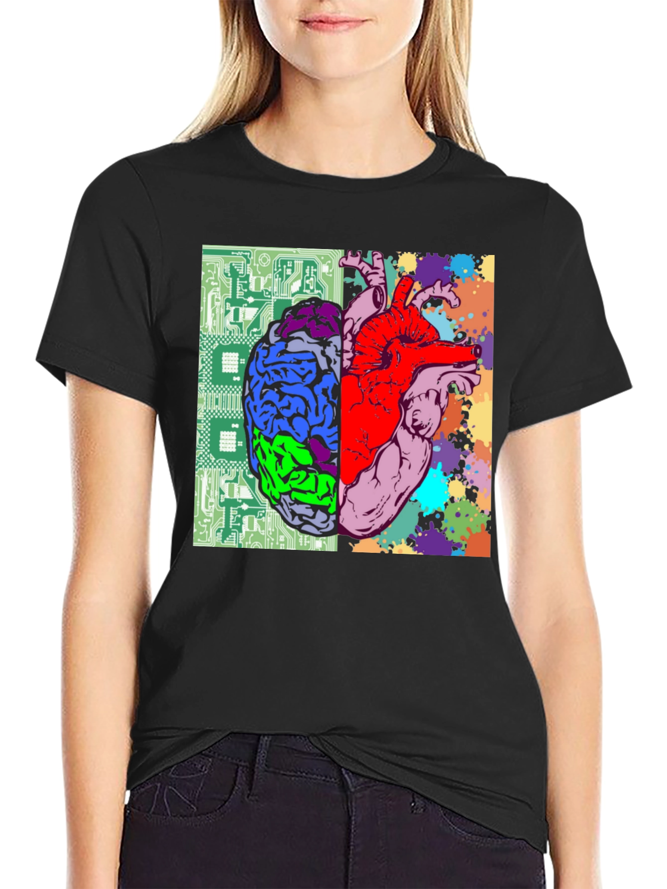 Brain Heart Logic T-Shirt