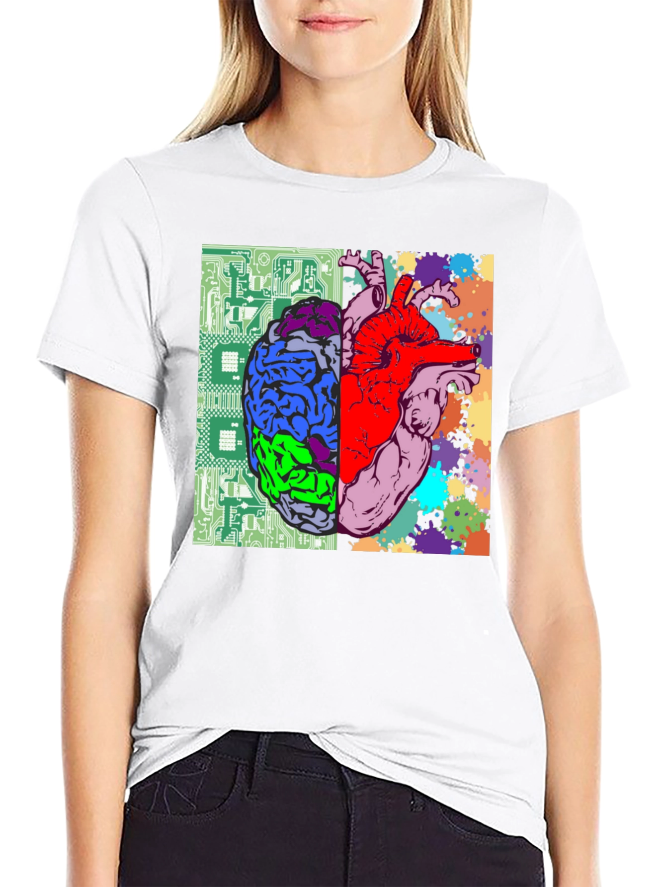 Brain Heart Logic T-Shirt