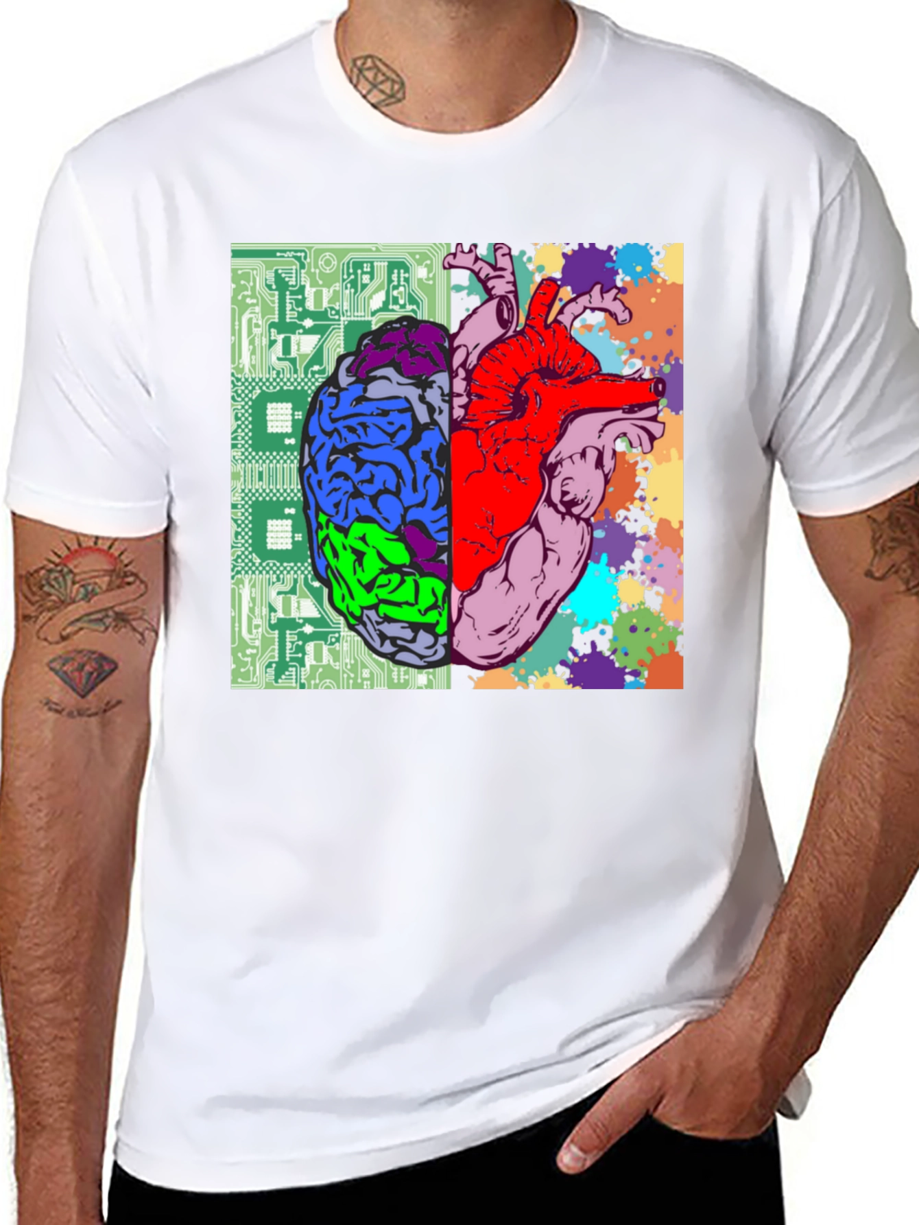 Brain Heart Logic T-Shirt