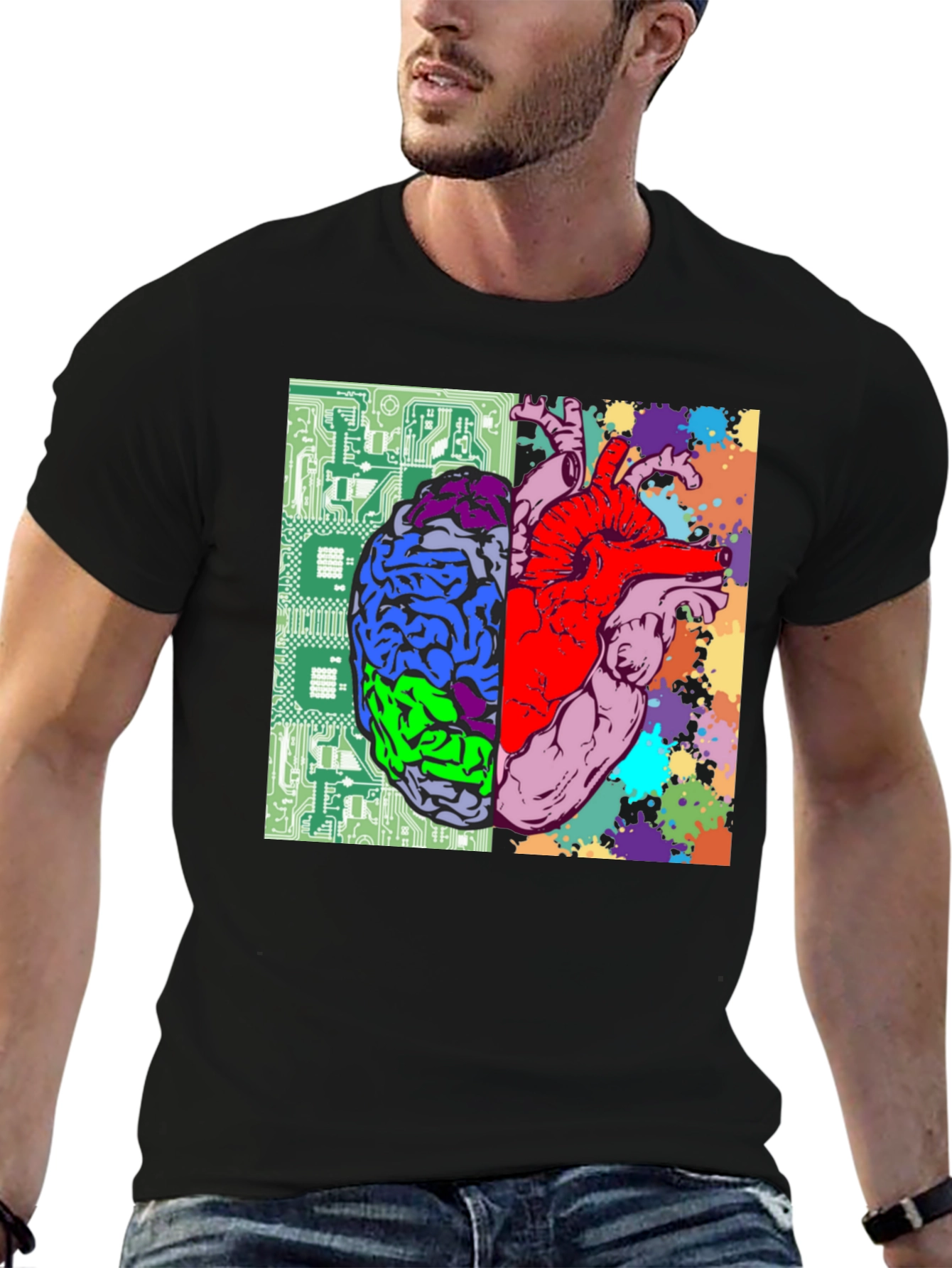 Brain Heart Logic T-Shirt