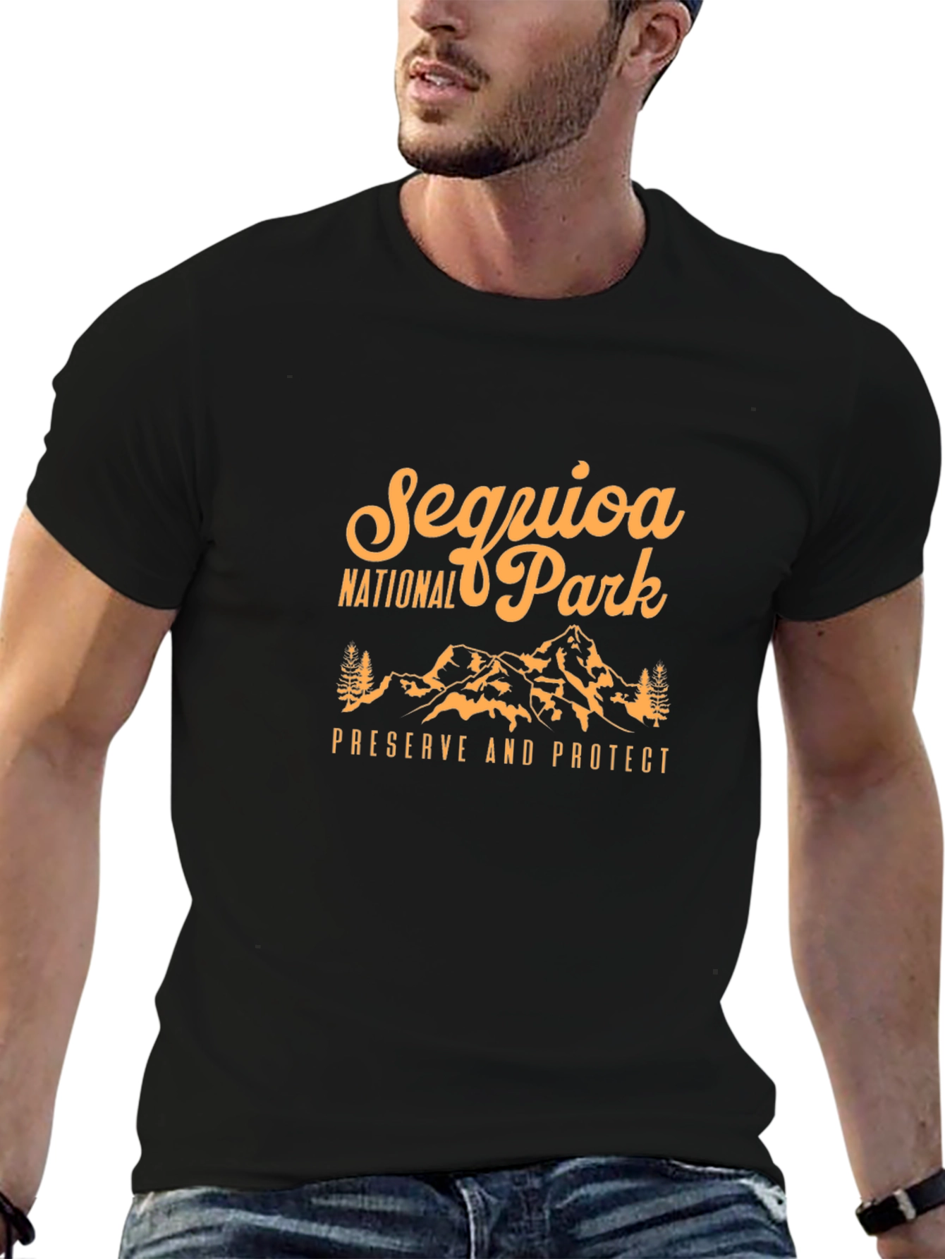 Sequoia National Park T-Shirt Black