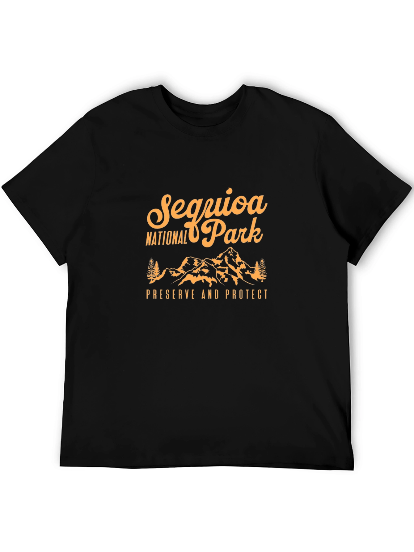Sequoia National Park T-Shirt Black