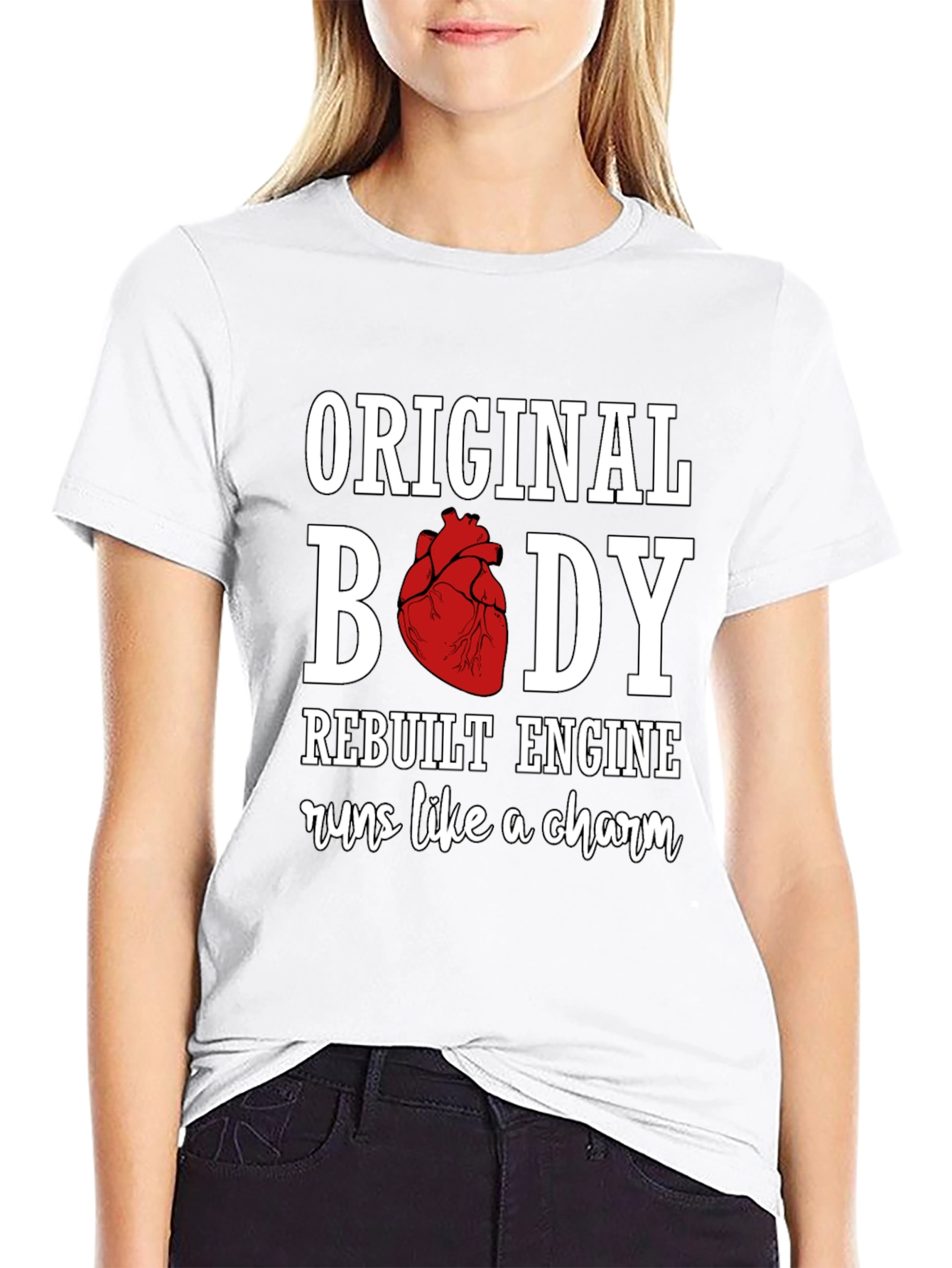 Original Body Rebuilt Engine Novelty T-Shirt