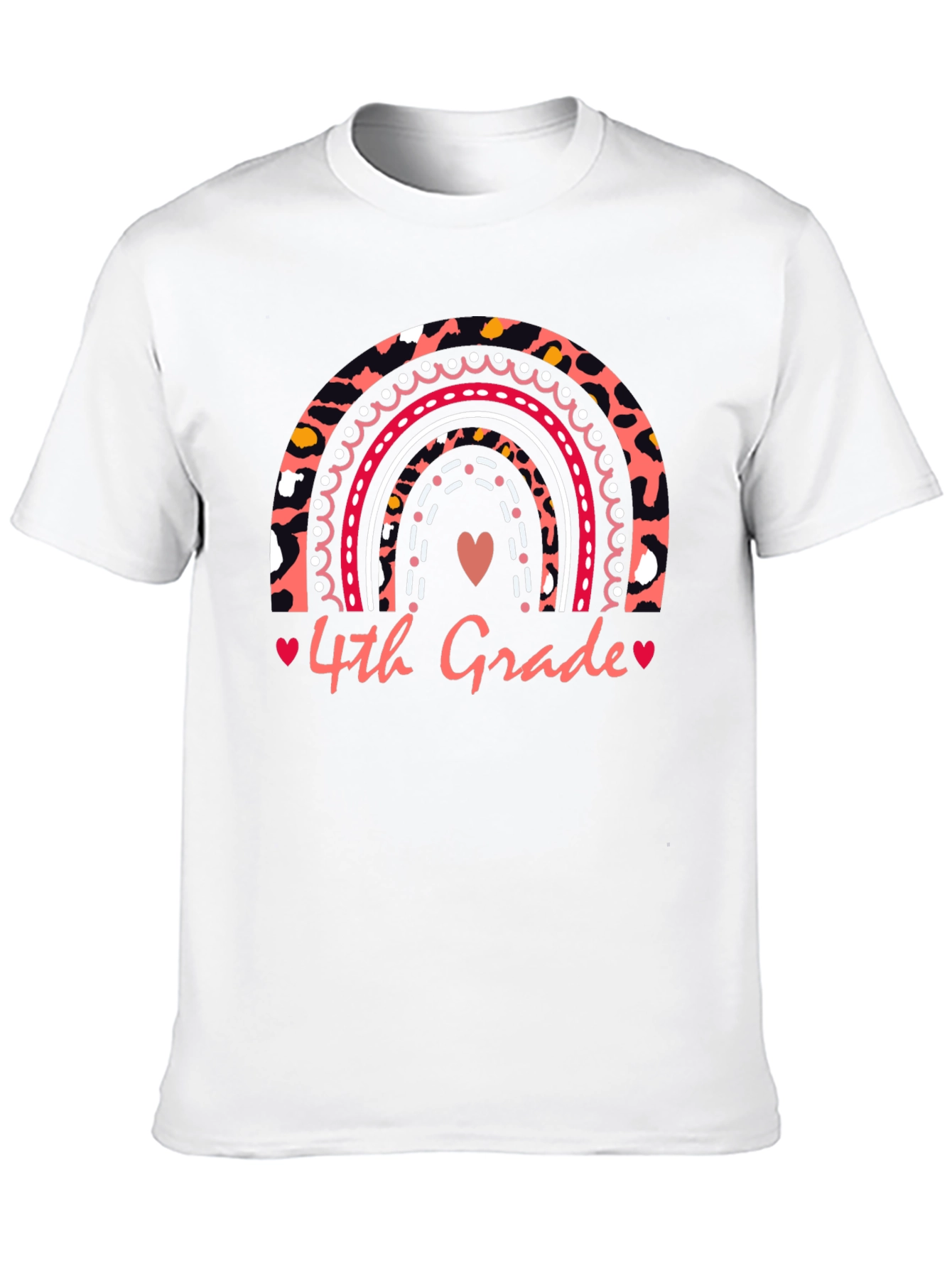 4th Grade Rainbow T-Shirt - Back to School Apparel